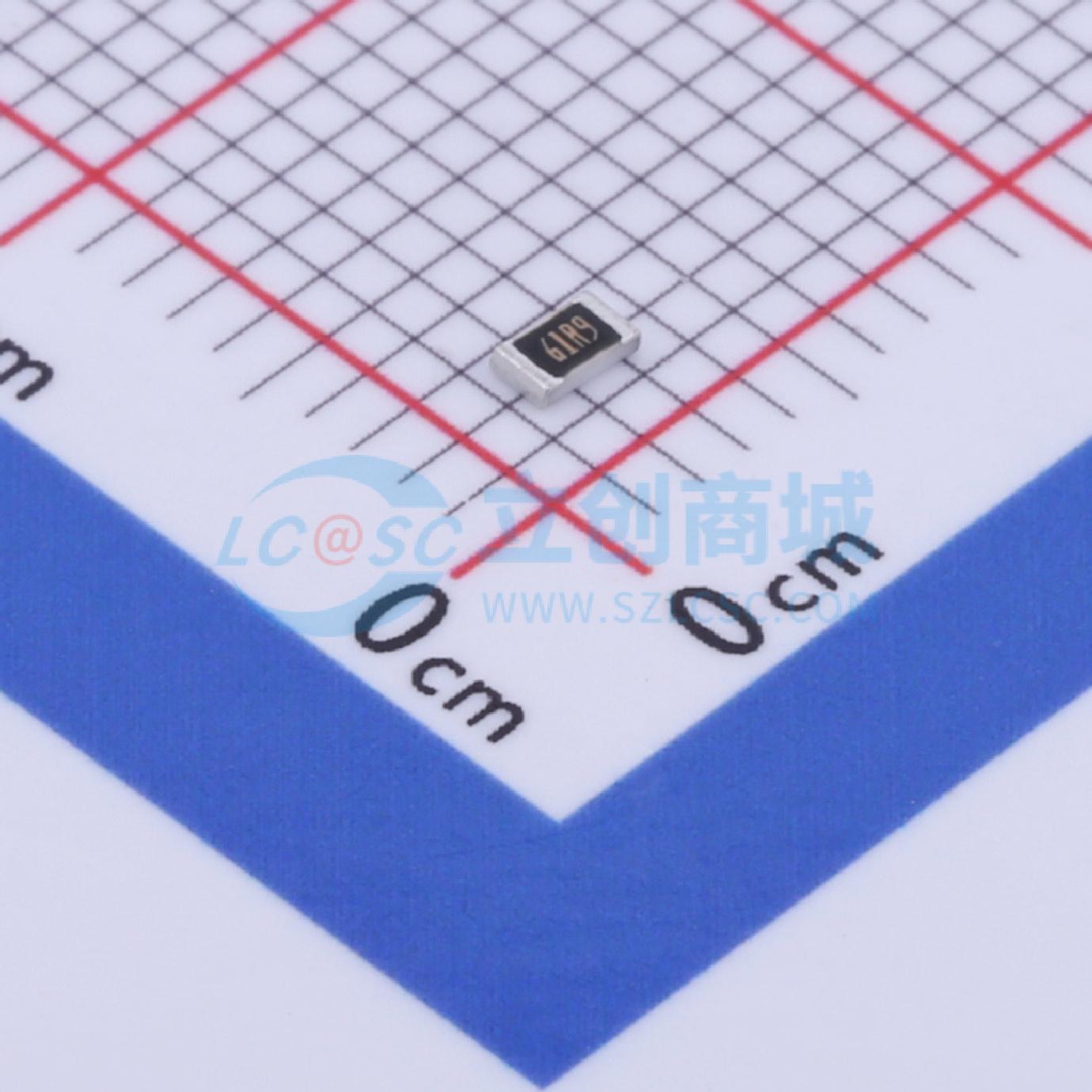 点击查看大图 ESR10EZPF61R9实物图