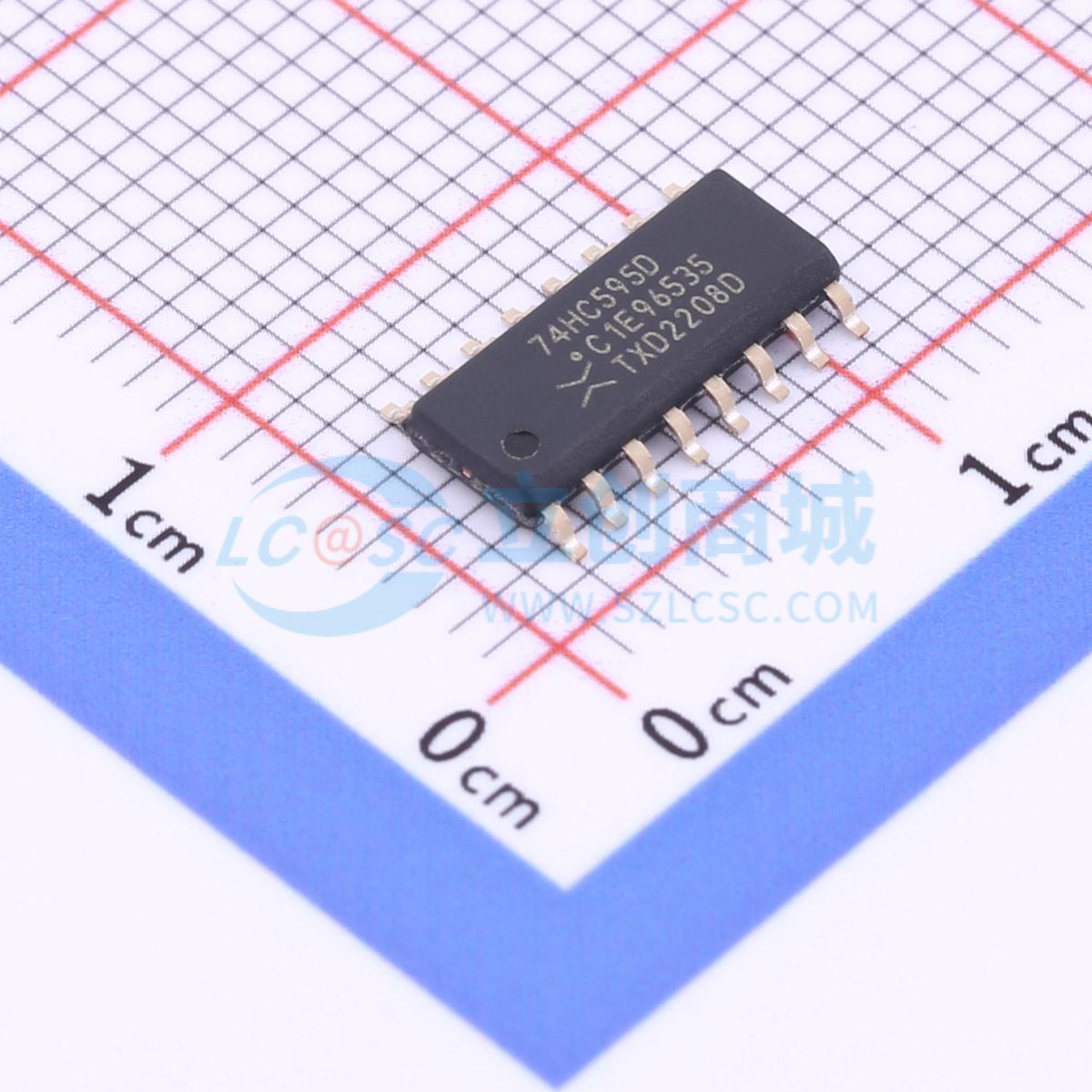 点击查看大图 74HC595D-Q100,118实物图