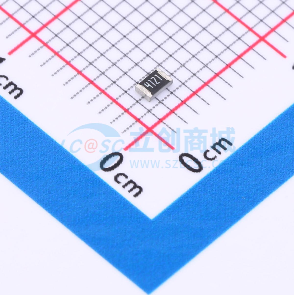 点击查看大图 RT0805BRD074K12L实物图