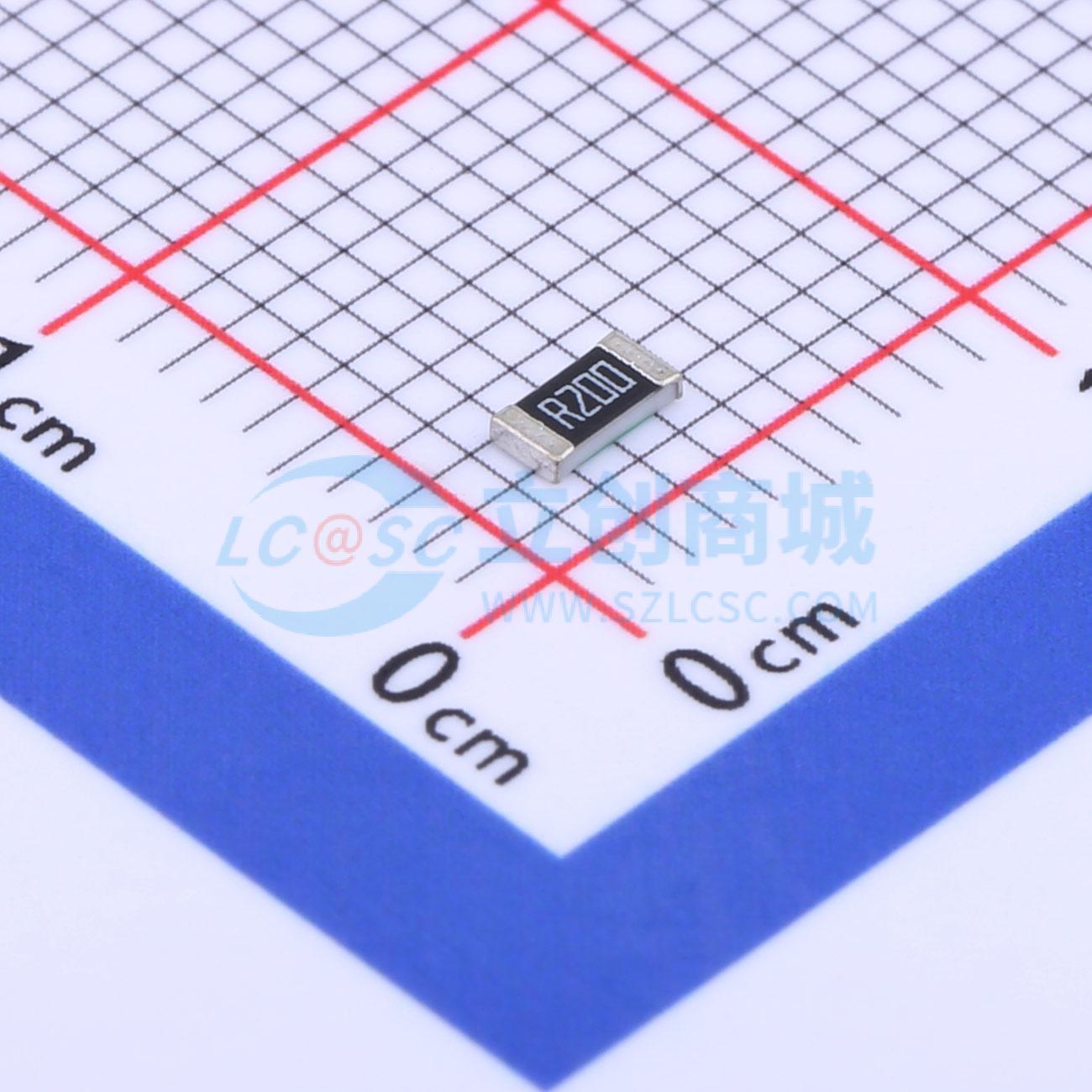 点击查看大图 PE1206FRF7W0R2L实物图