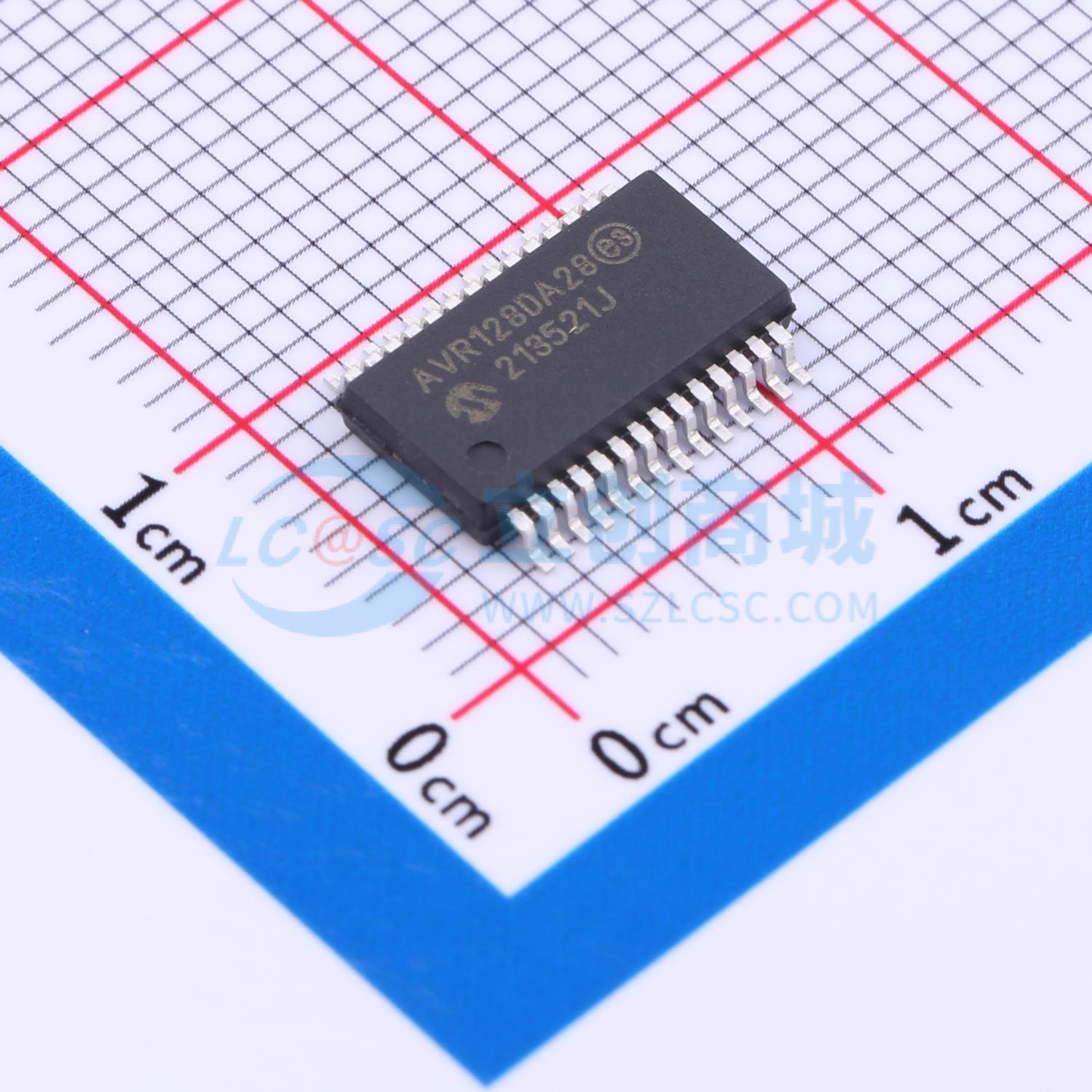 点击查看大图 AVR128DA28-I/SS实物图
