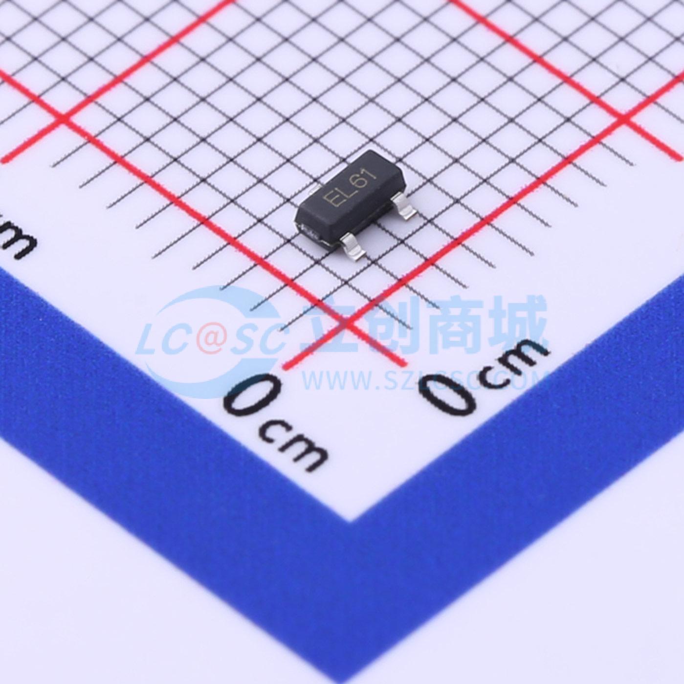 点击查看大图 ESDA6V1L-TP实物图