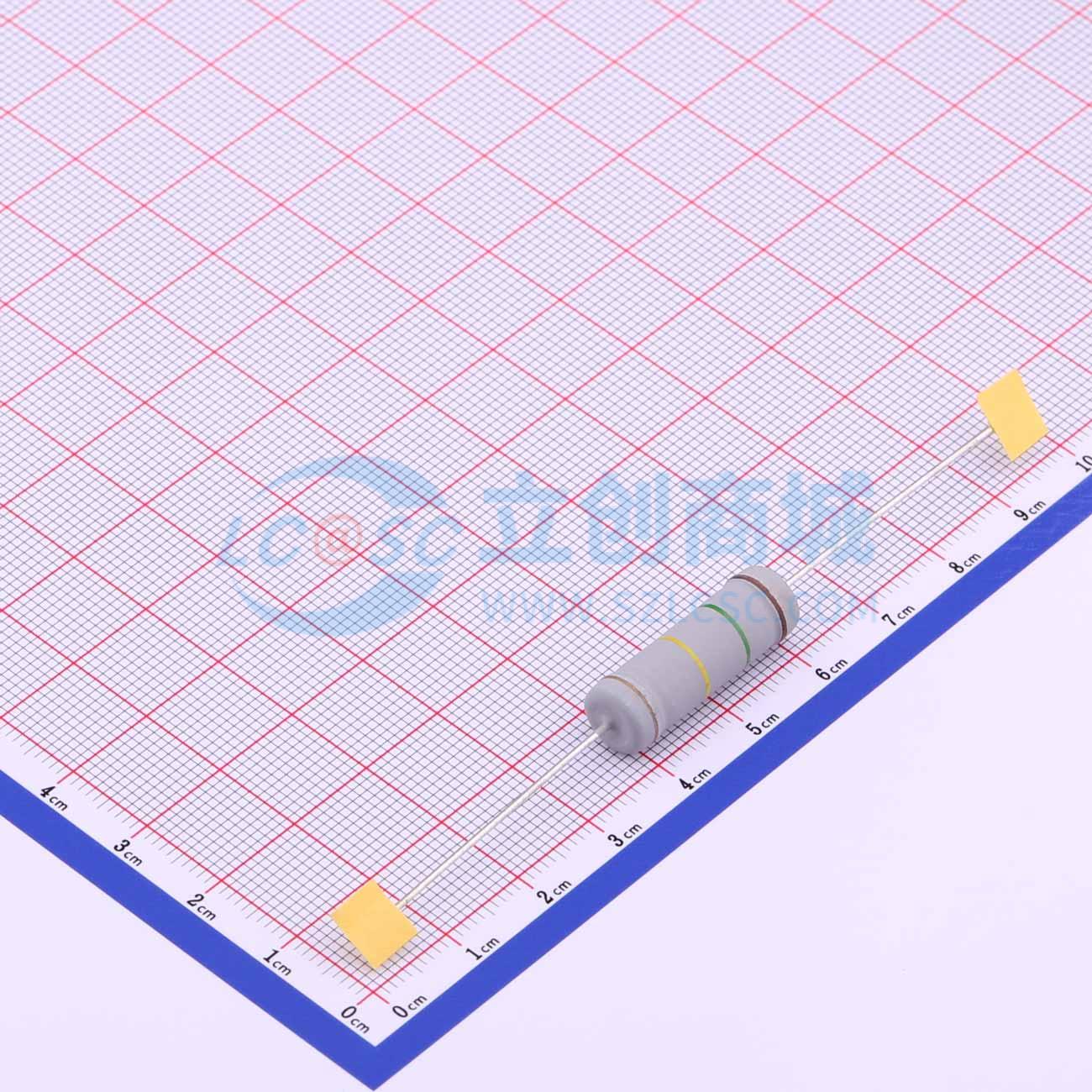MOF5W-150KΩ±5%T实物图