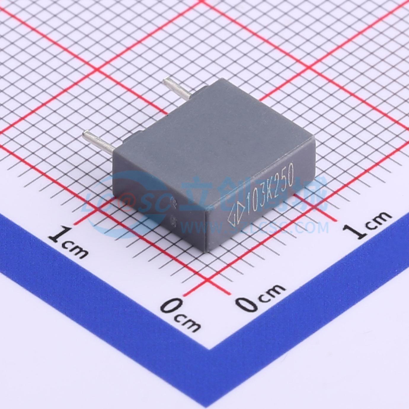 点击查看大图 C822E103K30C360实物图