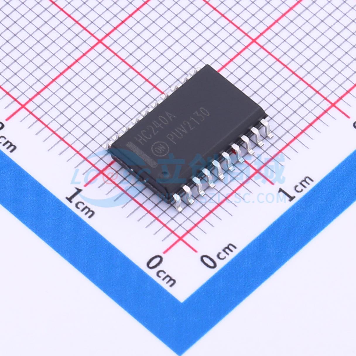 点击查看大图 MM74HC240WM实物图