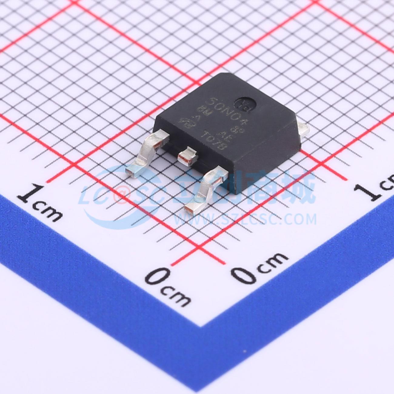 点击查看大图 SUD50N04-8M8P-VB实物图