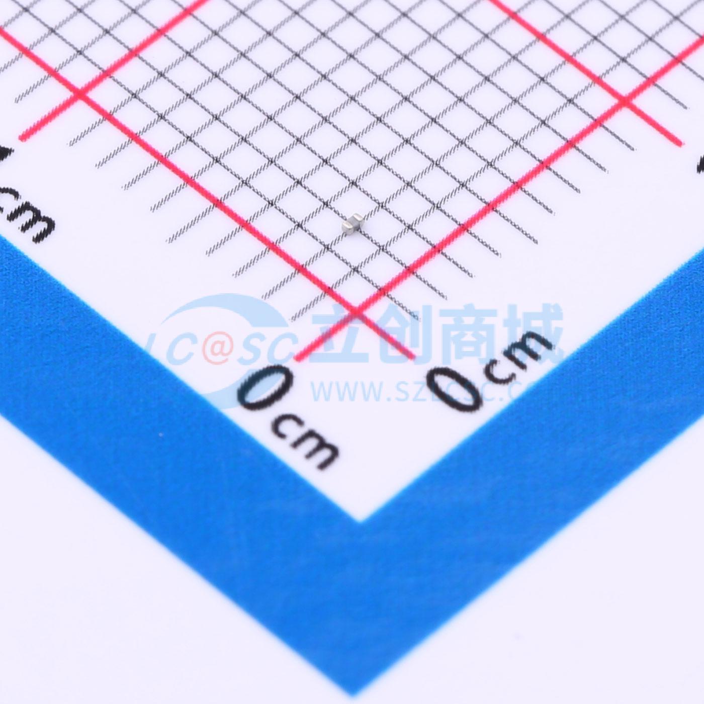 点击查看大图 CC0201CRNPO9BN7R5实物图