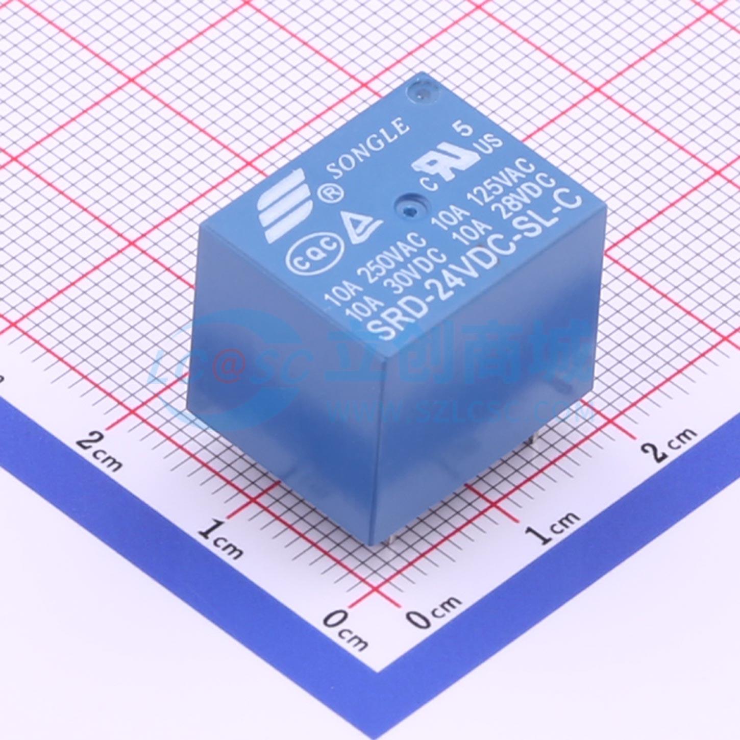 点击查看大图 SRD-DC24V-SL-C实物图