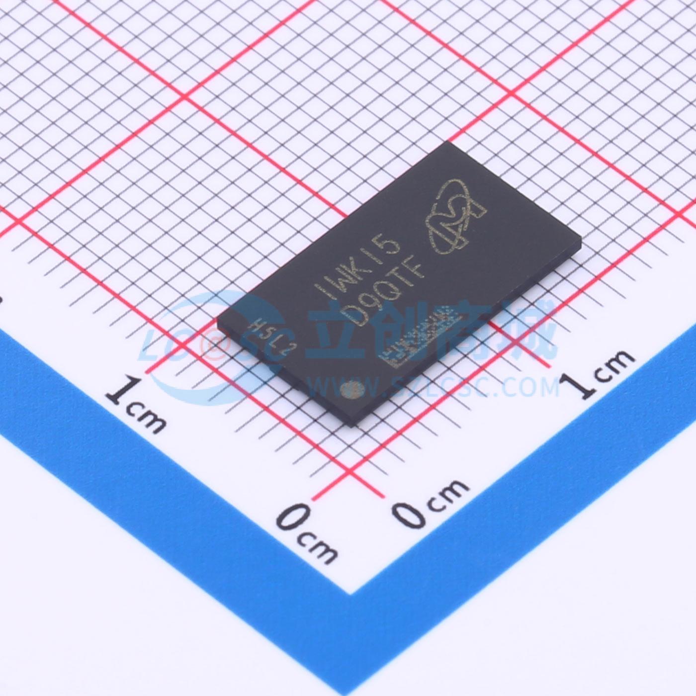 点击查看大图 MT41K128M16JT-125 XIT:K实物图