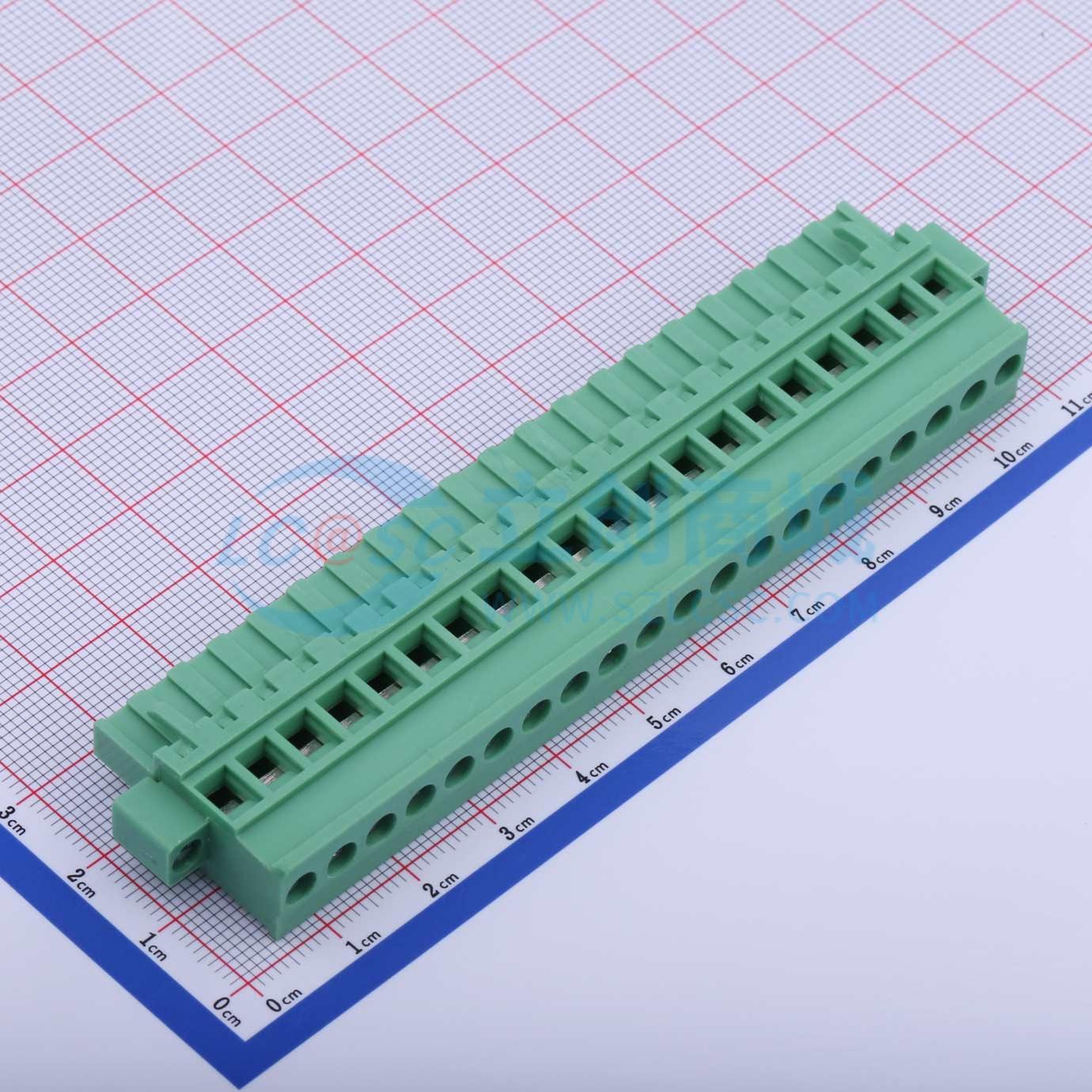 DB2EKAM-5.08-20P-GN-S实物图