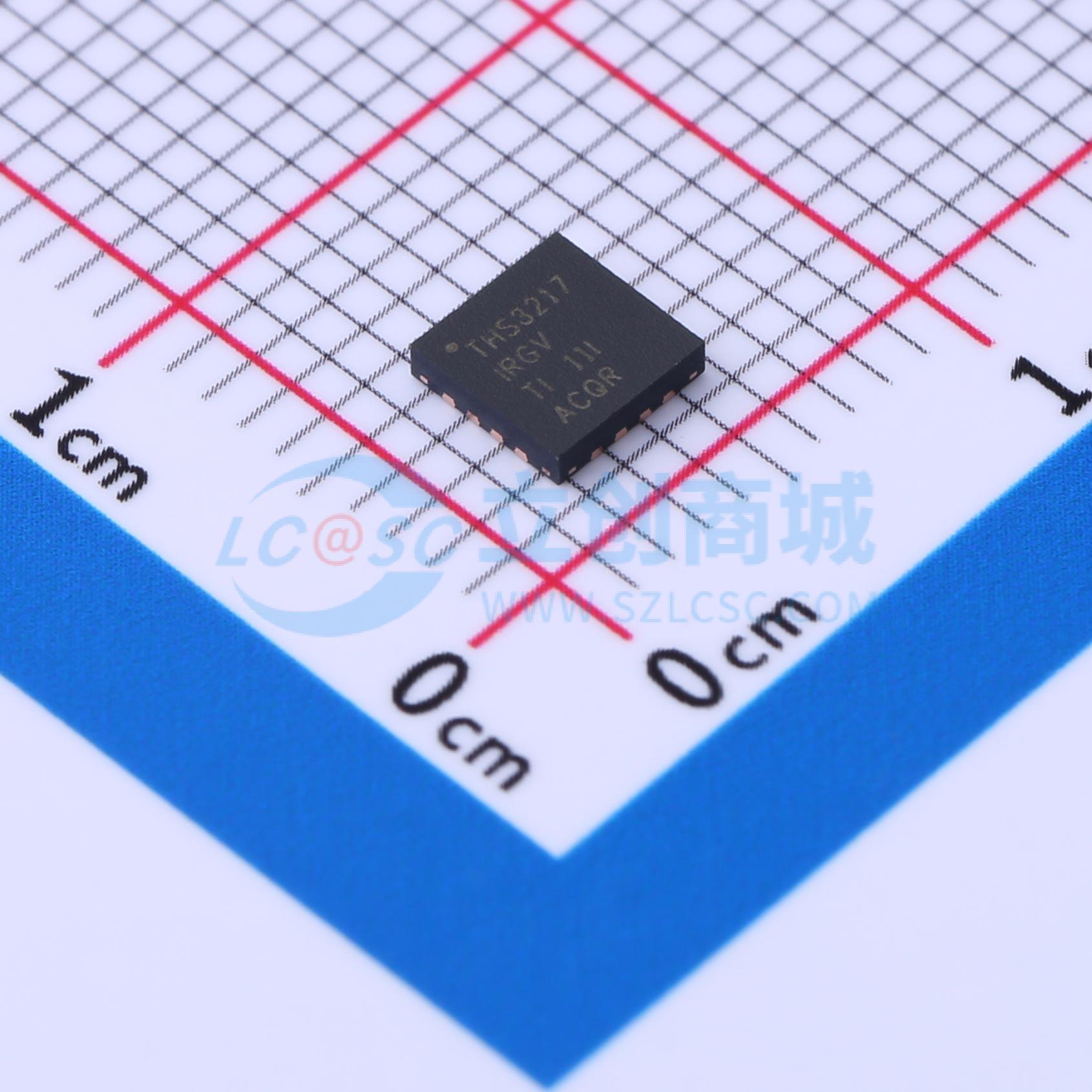 点击查看大图 THS3217IRGVT实物图
