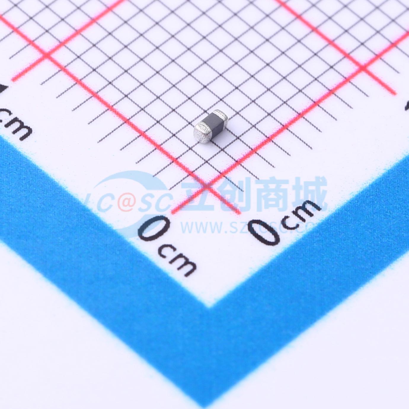 点击查看大图 ILHB0603ER121V实物图