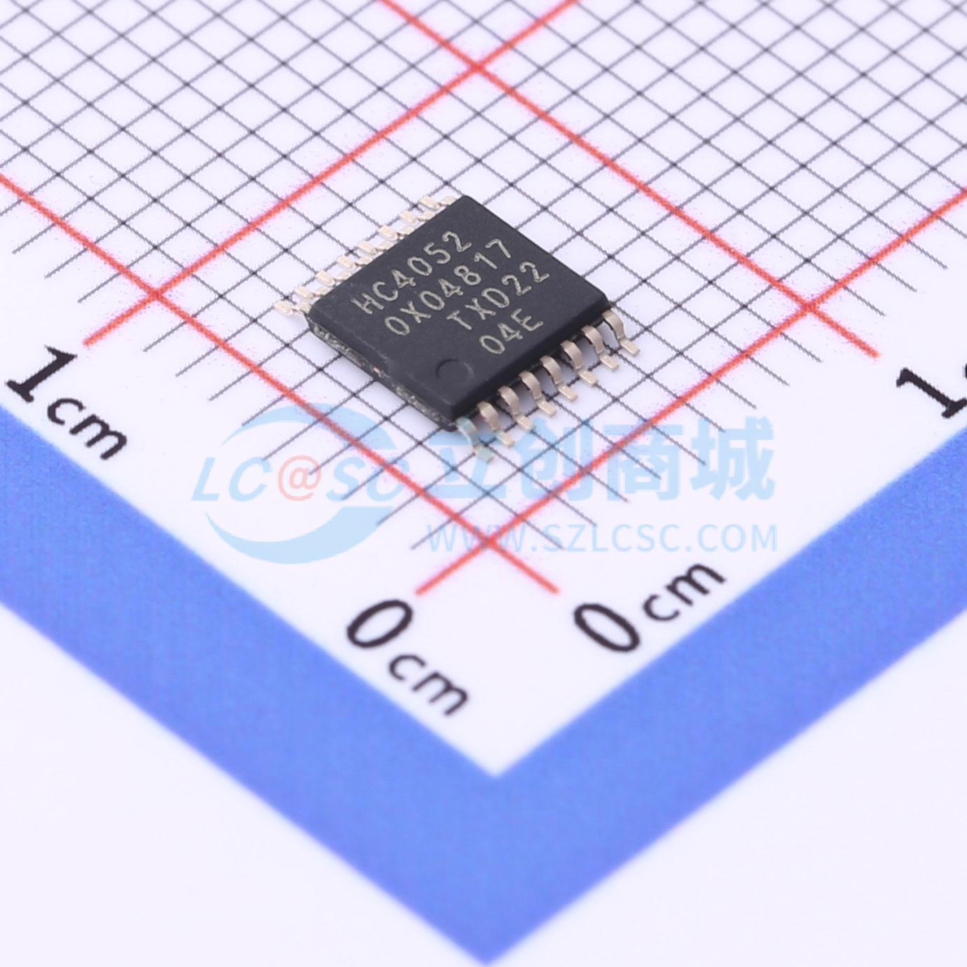 点击查看大图 74HC4052PW-Q100,11实物图