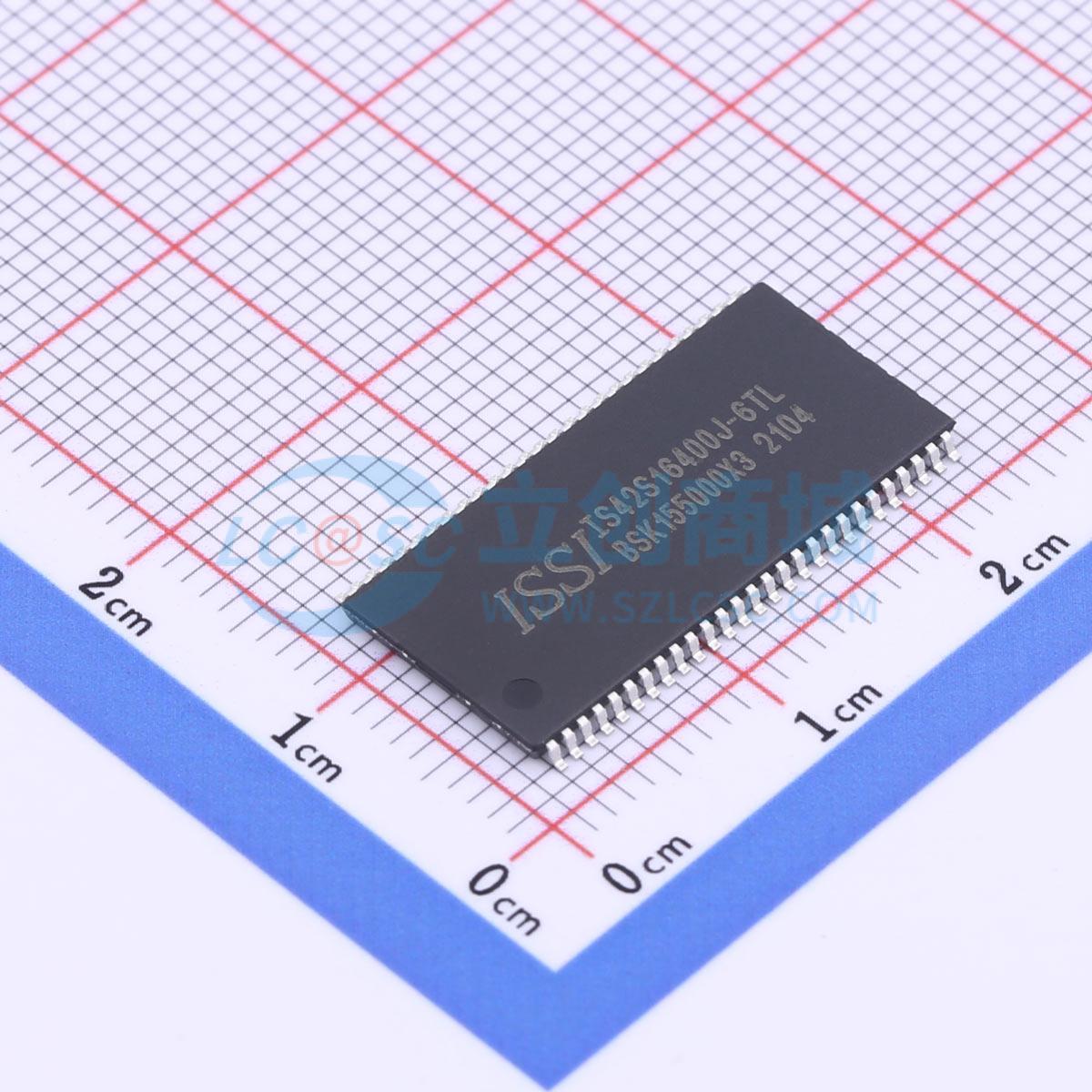 IS42S16400J-6TL实物图