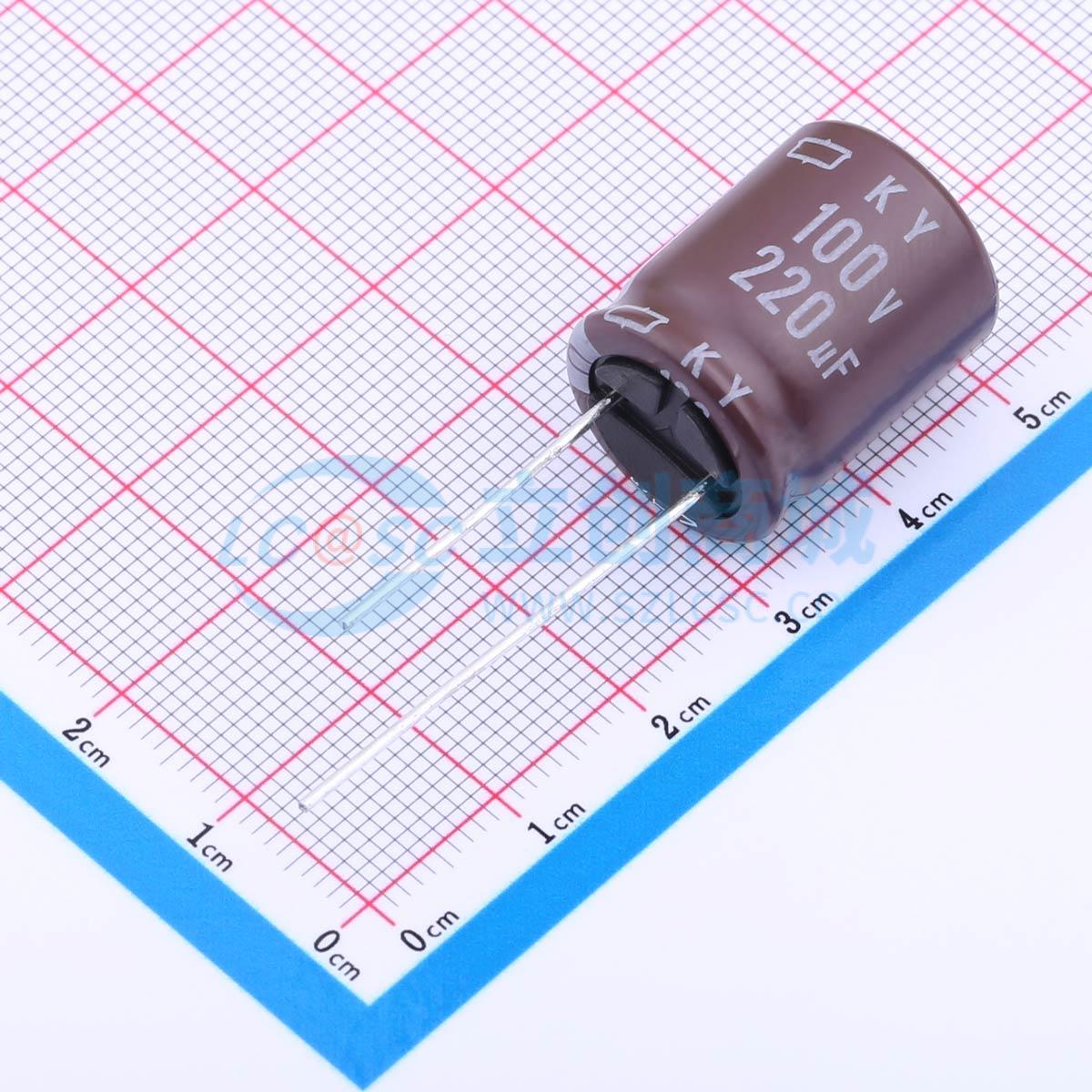 点击查看大图 EKY-101ELL221ML20S实物图