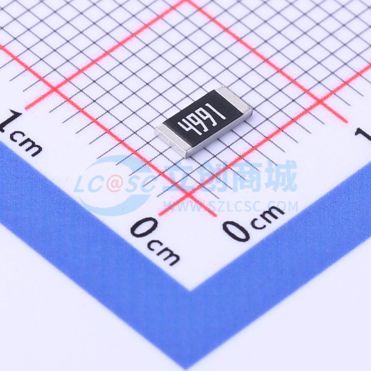 点击查看大图 RC2010FK-074K99L实物图