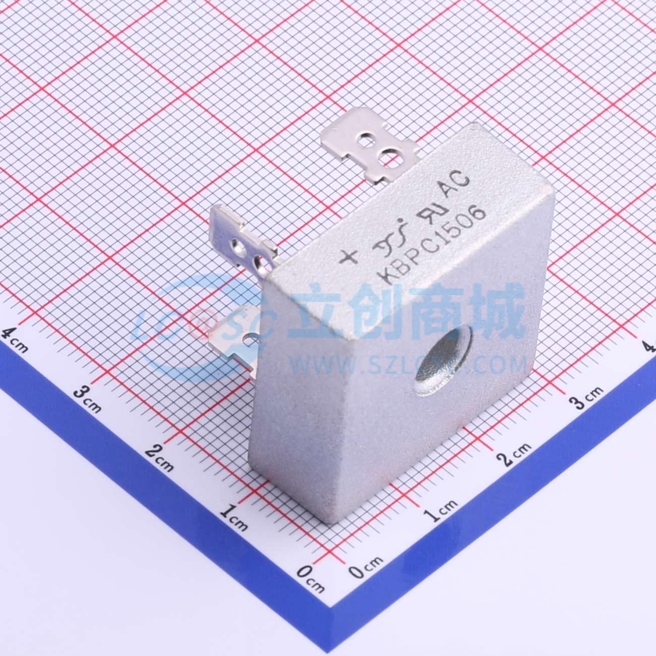 点击查看大图 KBPC1506实物图