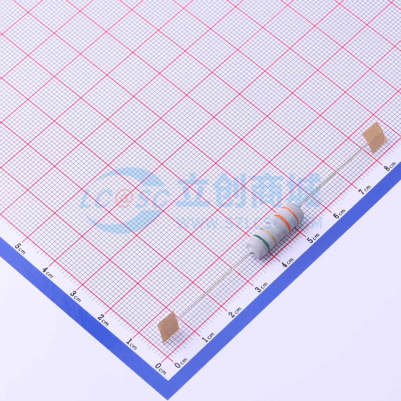 点击查看大图 NKNP3W-0Ω33±5%-9T73实物图