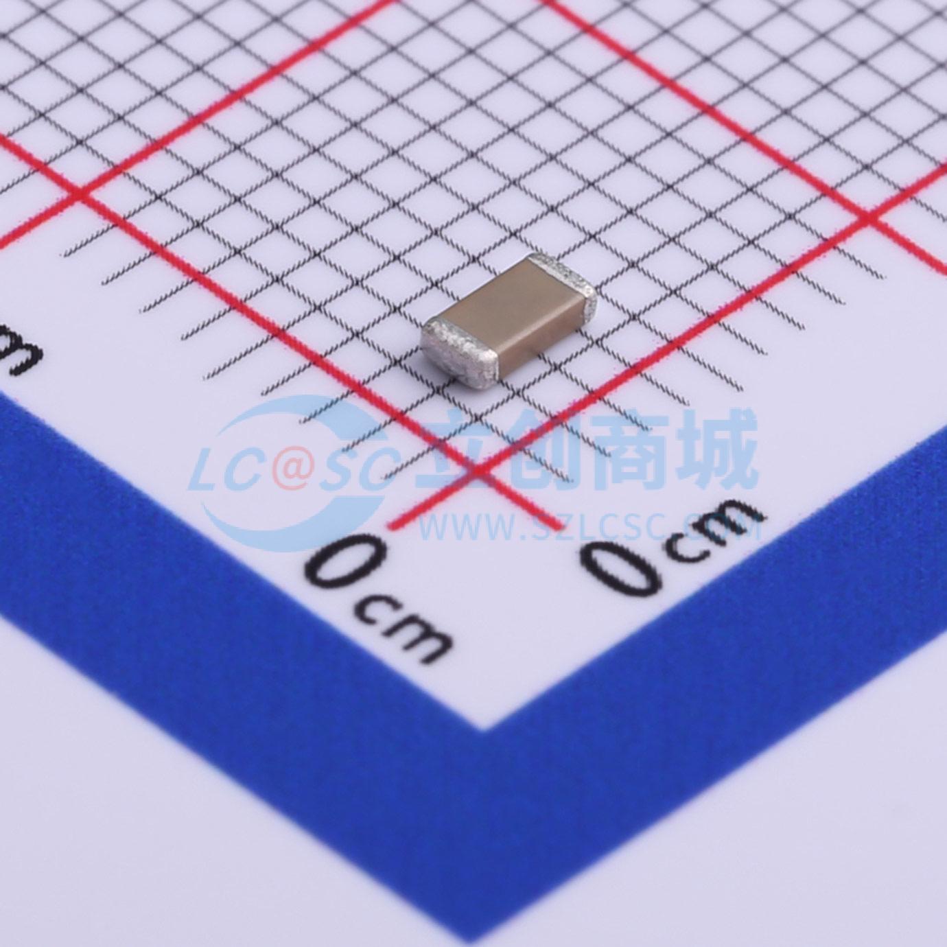 点击查看大图 CC1206KRX7R8BB104实物图