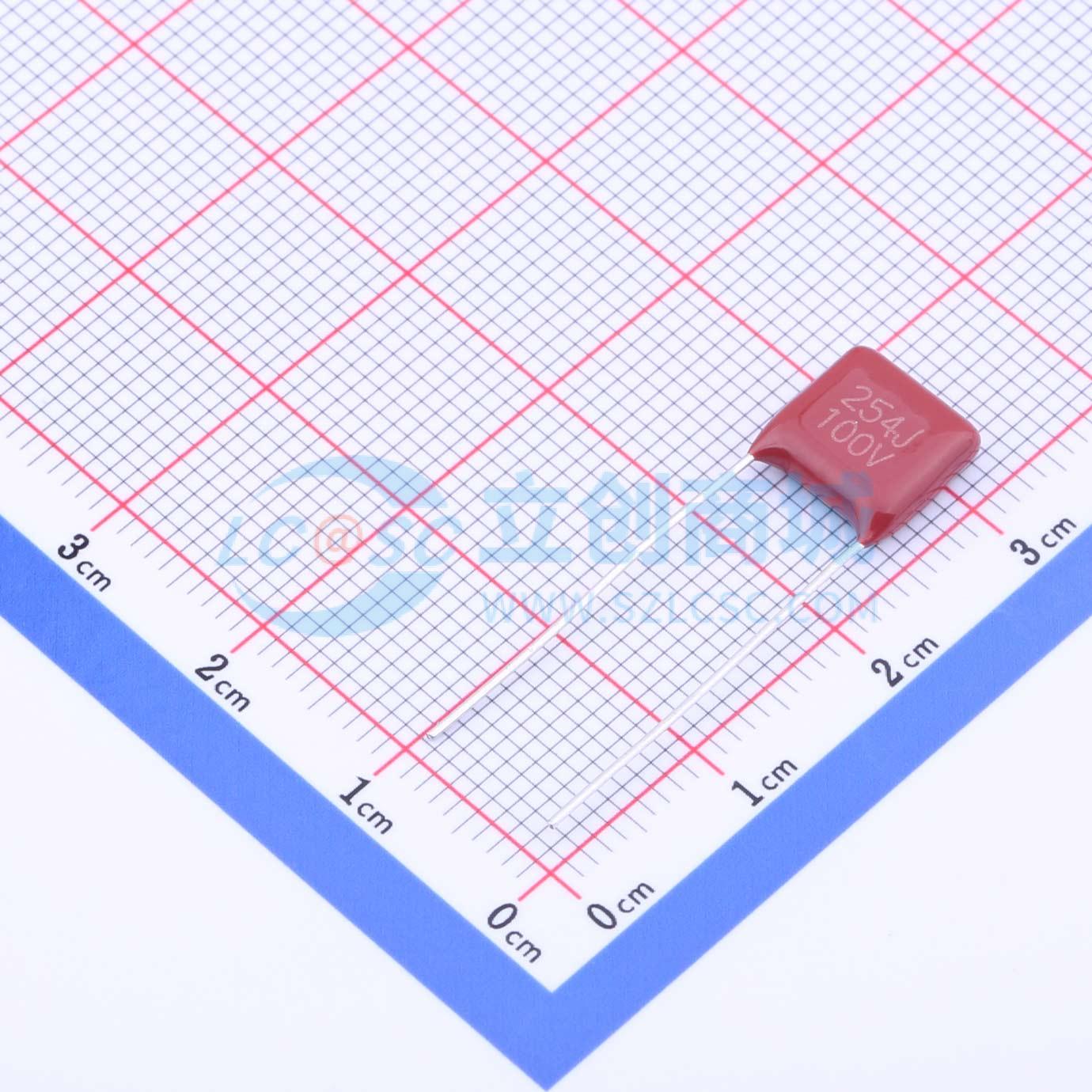 点击查看大图 CBB21-254J-100V实物图