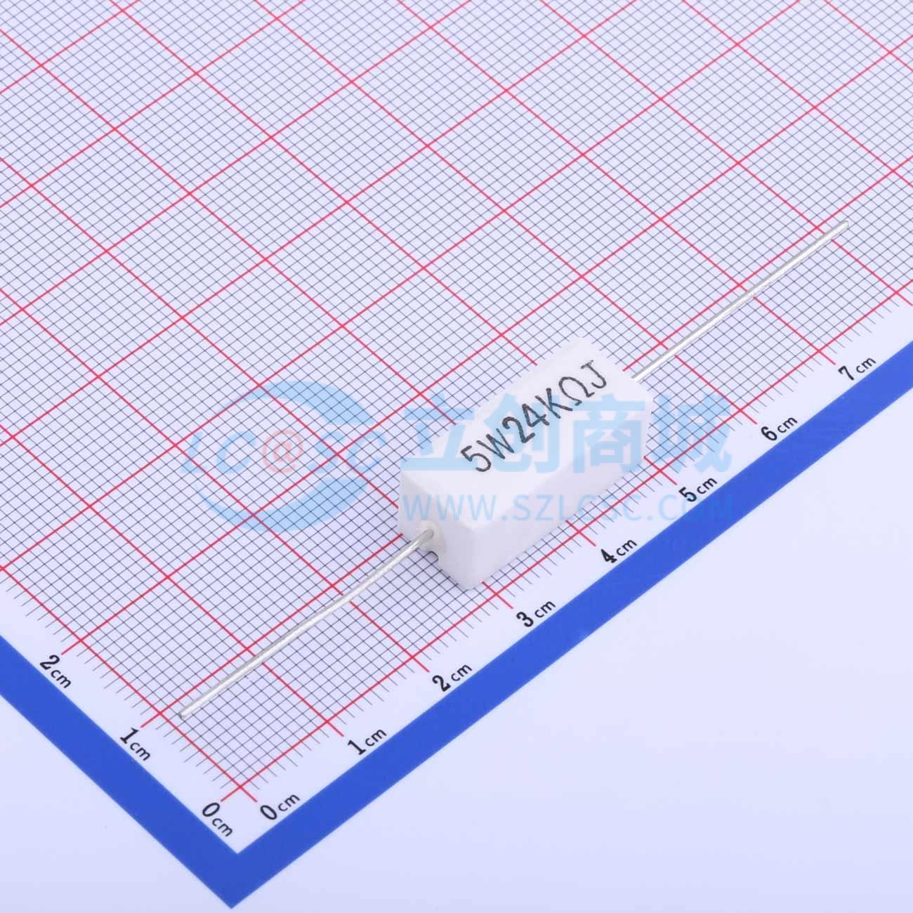 点击查看大图 CR-L5W24KΩJ实物图