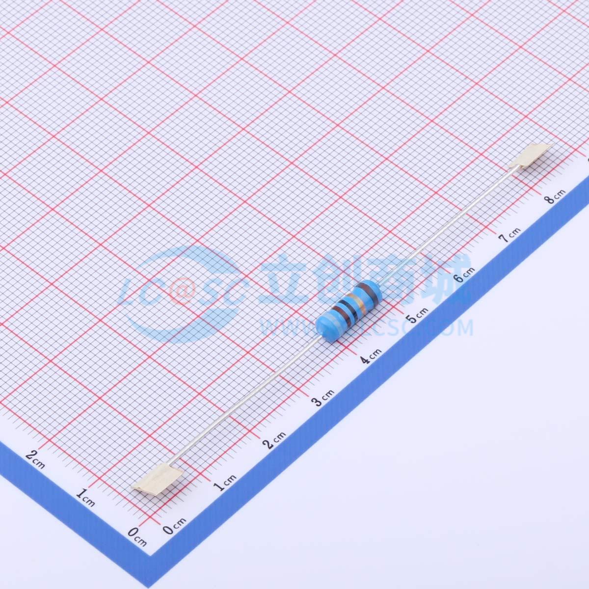 点击查看大图 MFR100FTF73-91R实物图