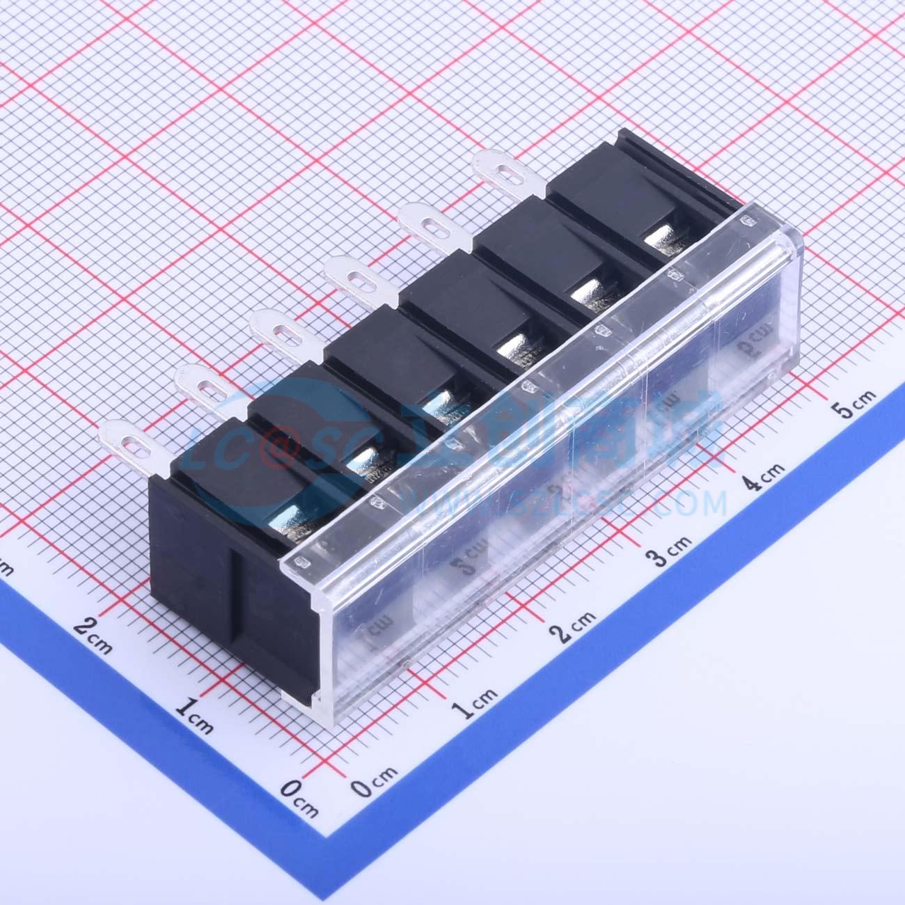 点击查看大图 KF28H-7.62-6P实物图