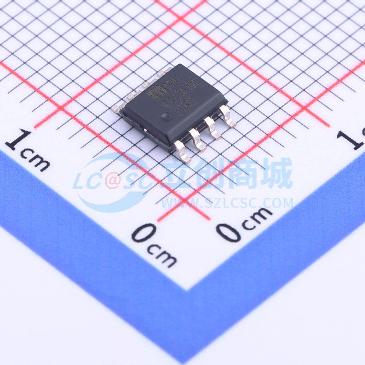 点击查看大图 MIC4421AYM实物图