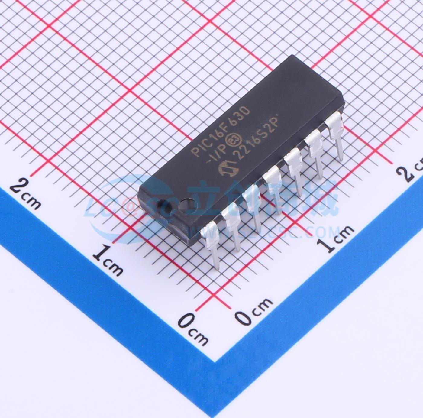 点击查看大图 PIC16F630-I/P实物图