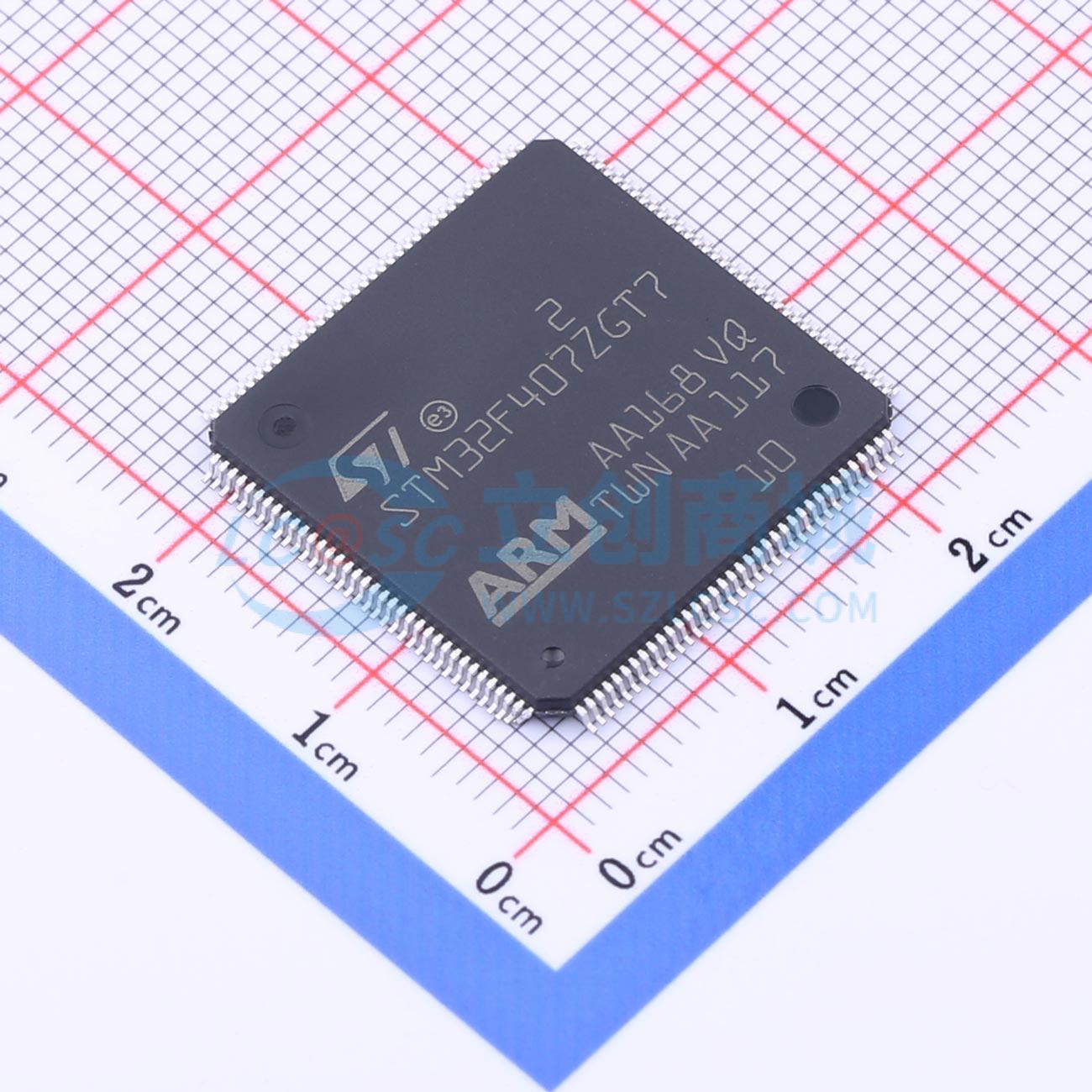 STM32F407ZGT7实物图