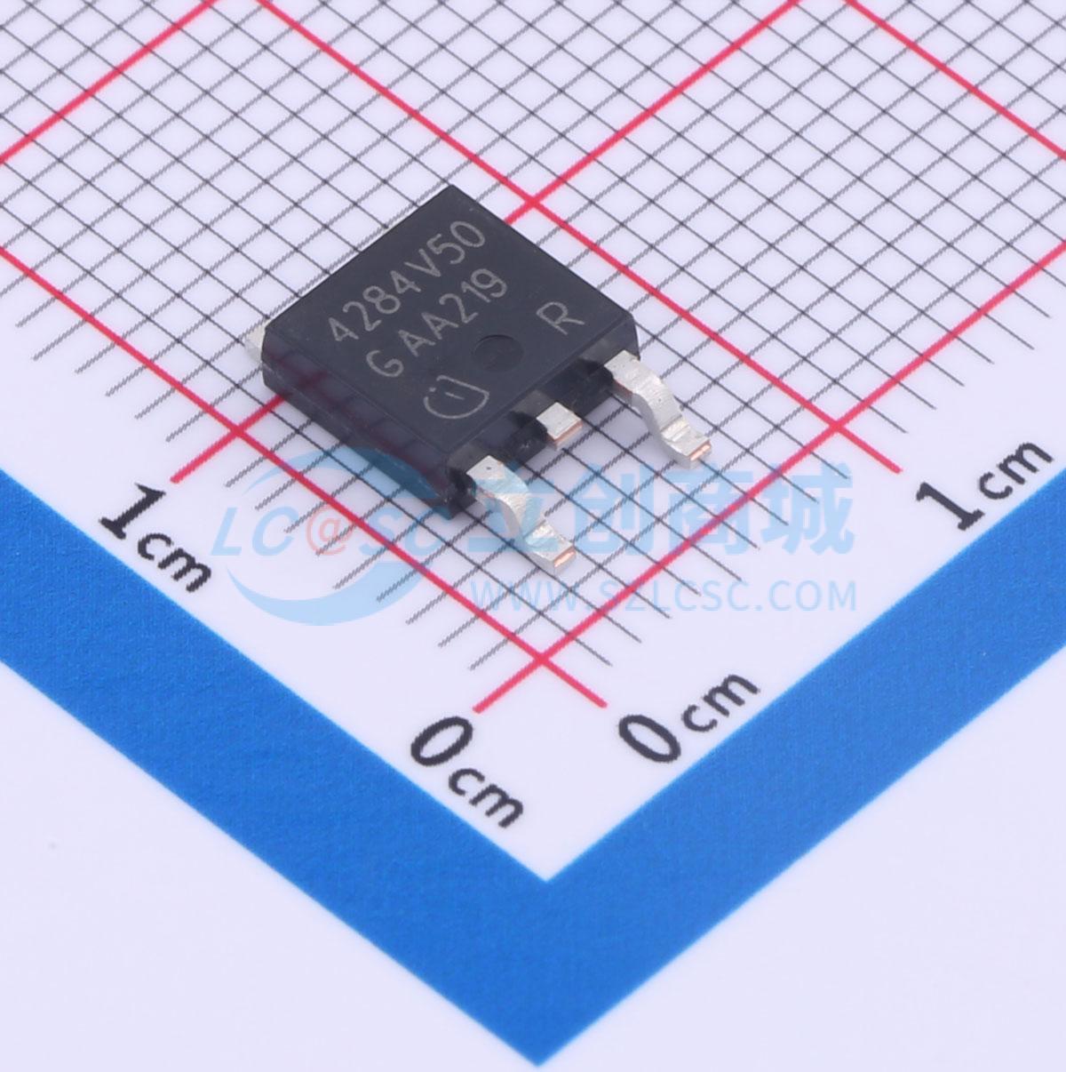 点击查看大图 TLE4284D V50实物图