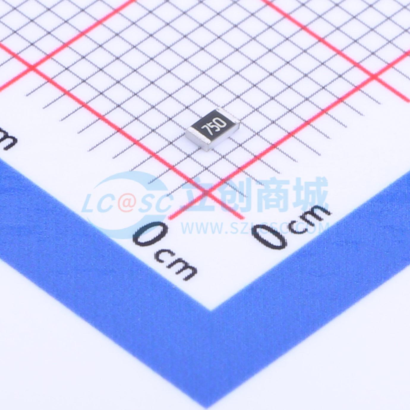点击查看大图 CQ05W8J0750T5E实物图