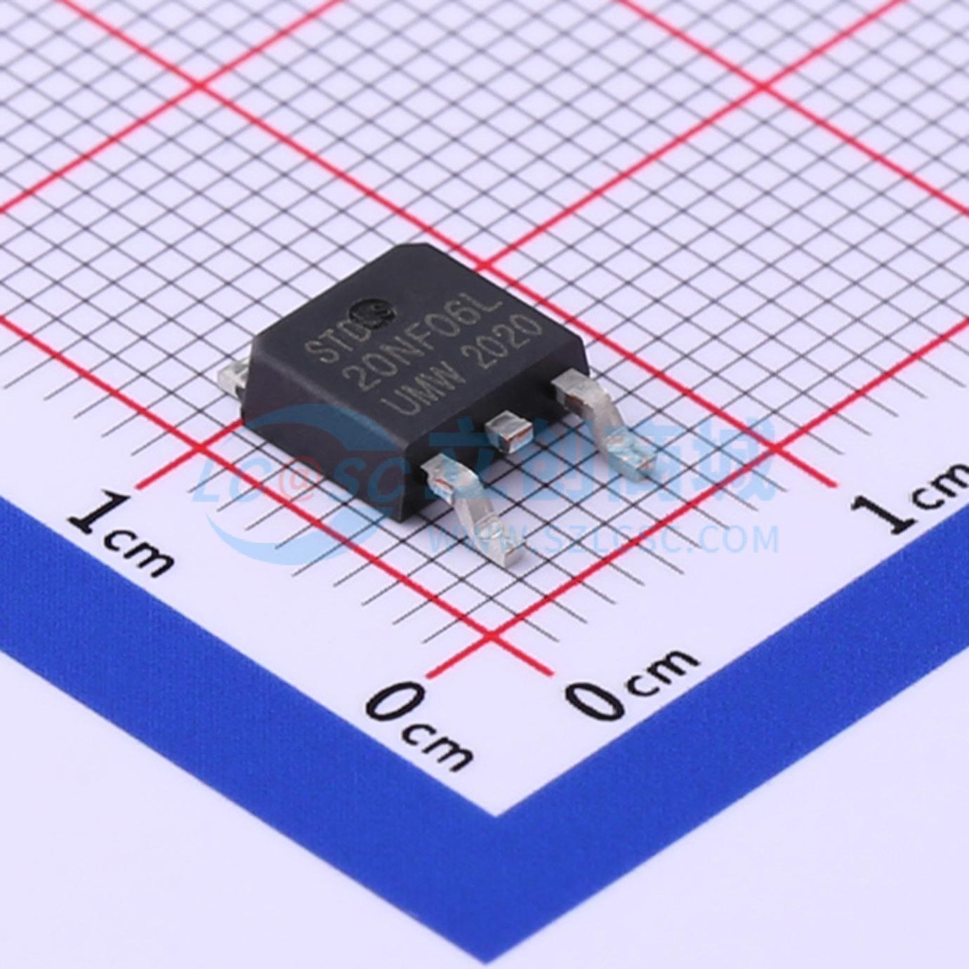 点击查看大图 STD20NF06L(UMW)实物图