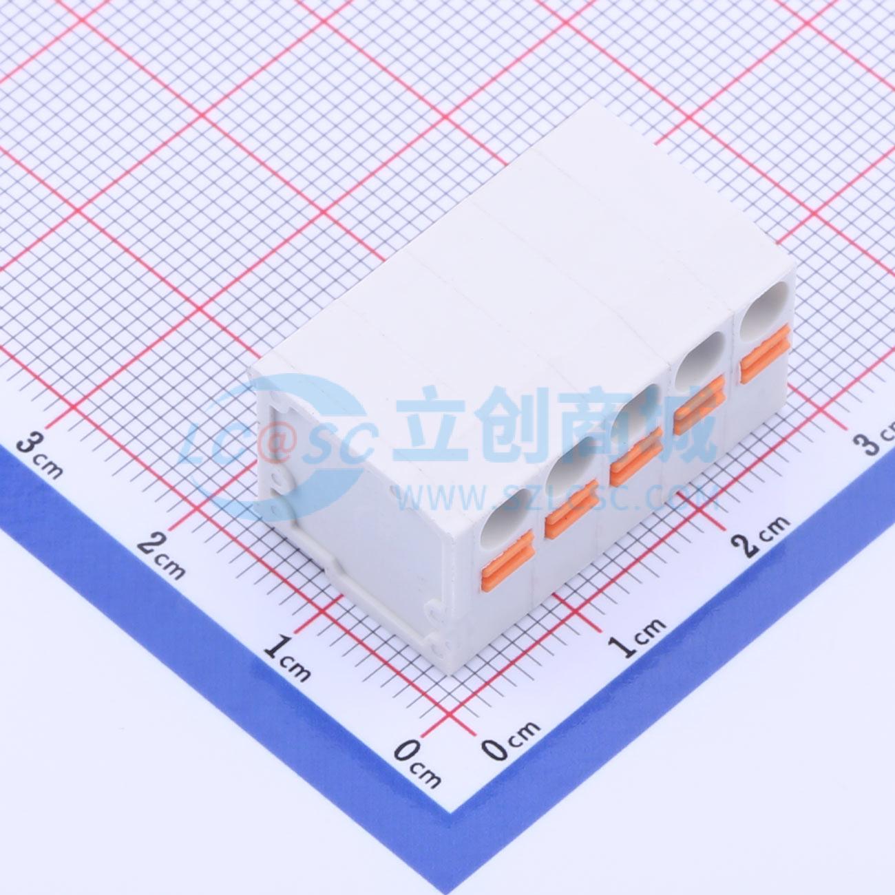 点击查看大图 KF239-5.08-5P实物图