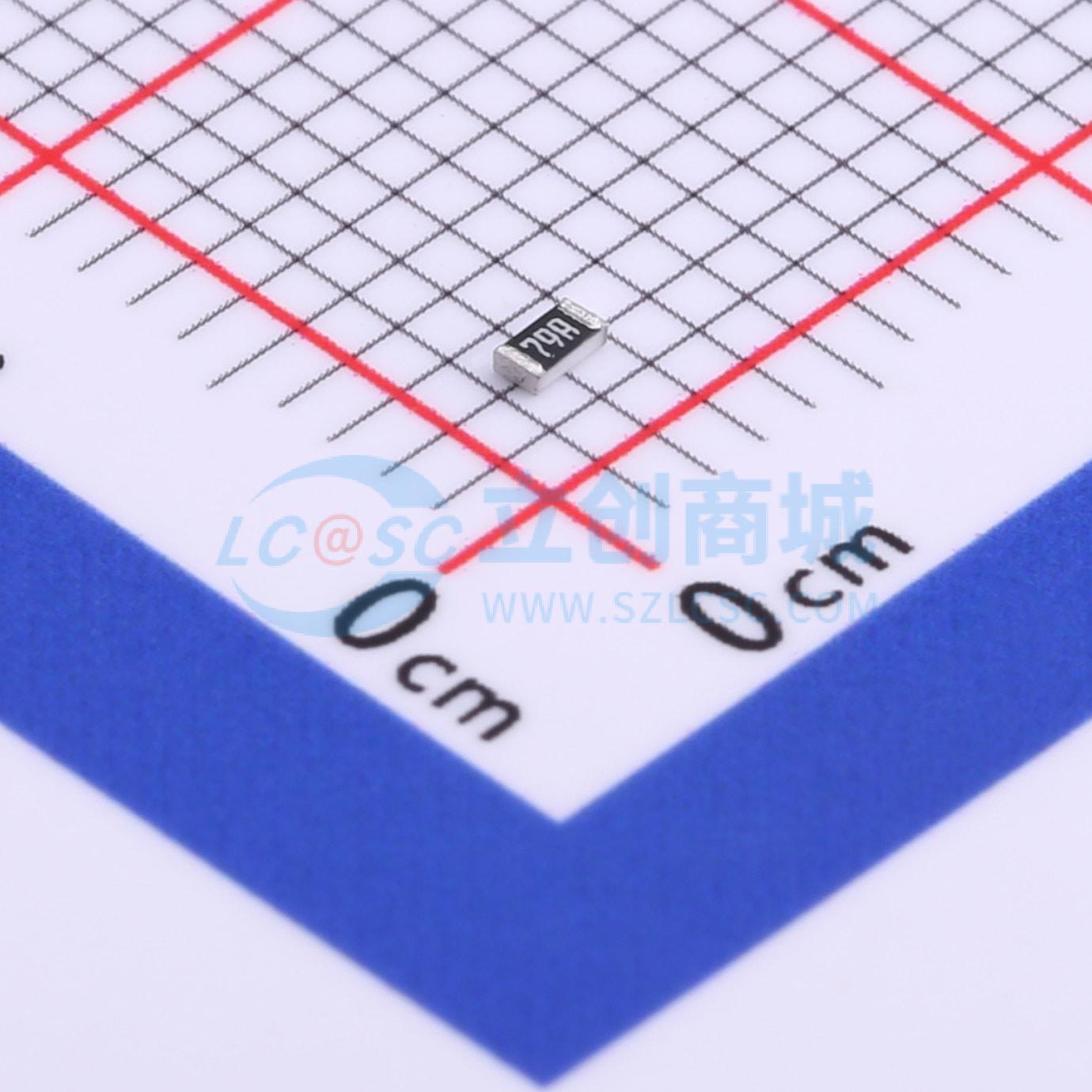 点击查看大图 RT0603BRE07649RL实物图