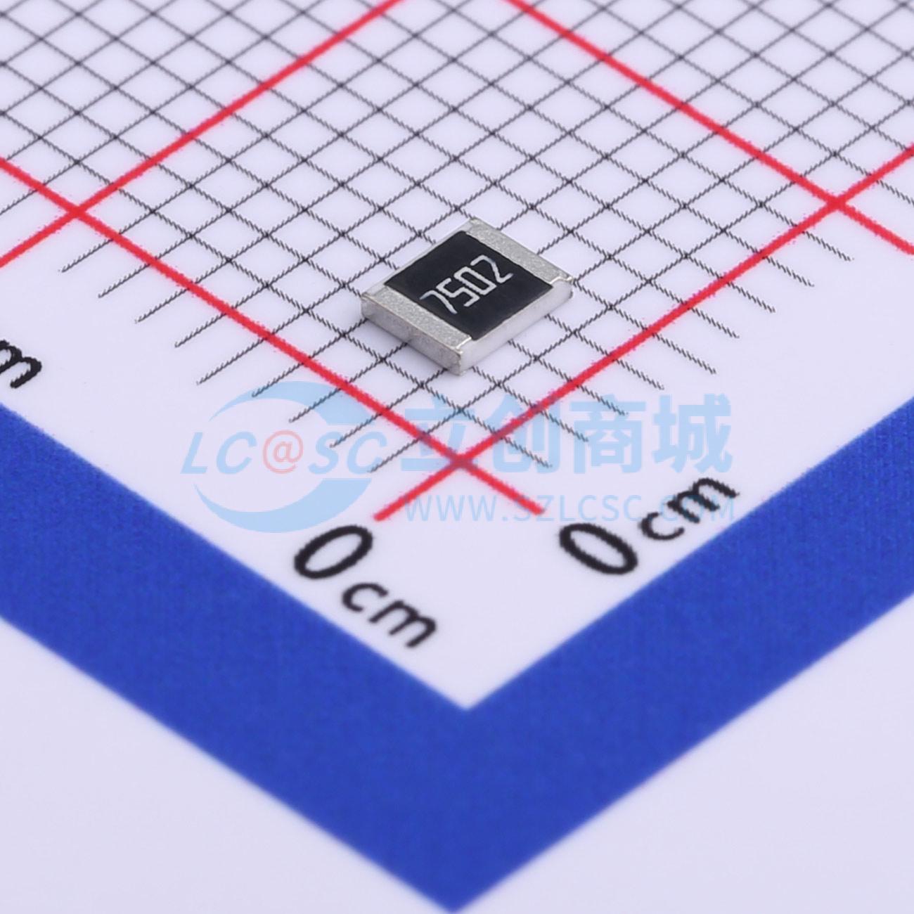 点击查看大图 RC1210FR-0775KL实物图