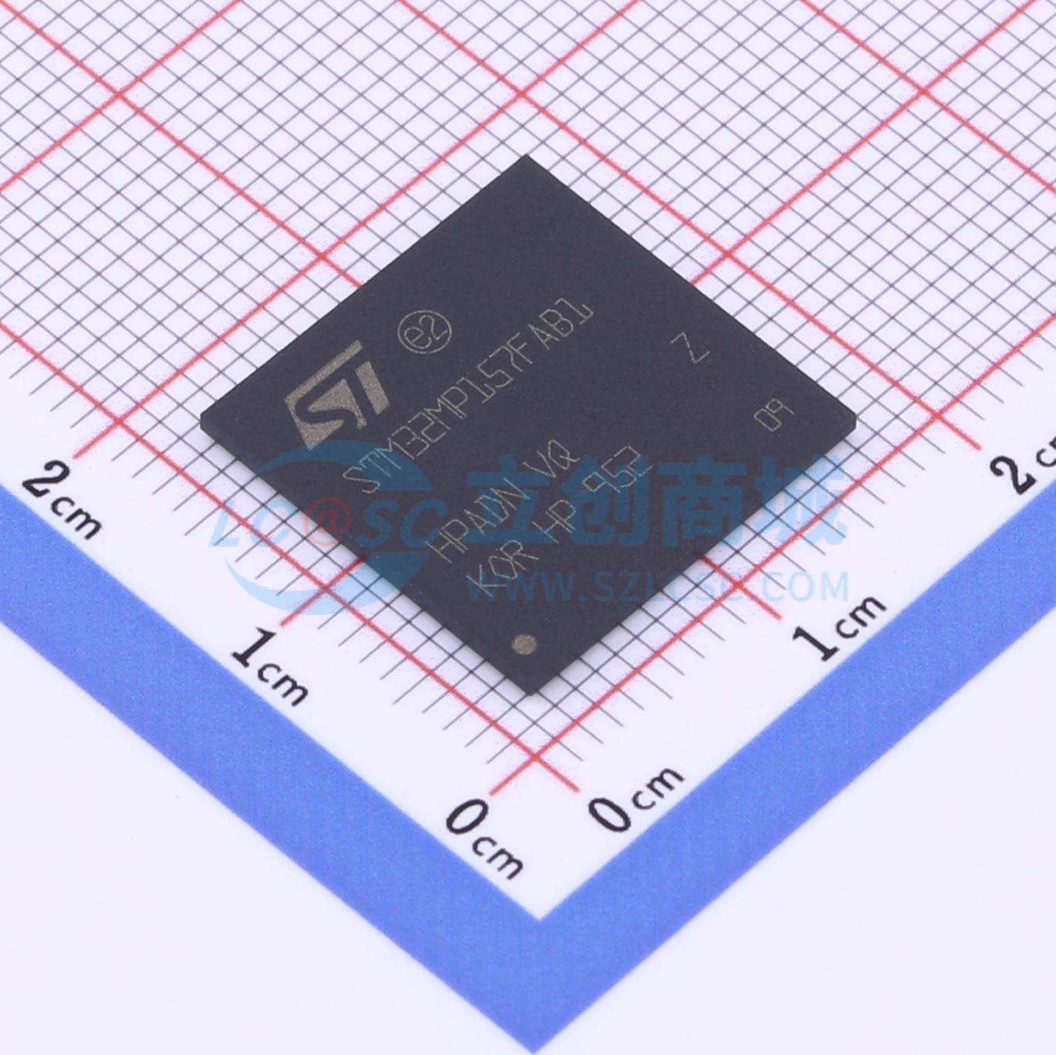 点击查看大图 STM32MP157FAB1实物图