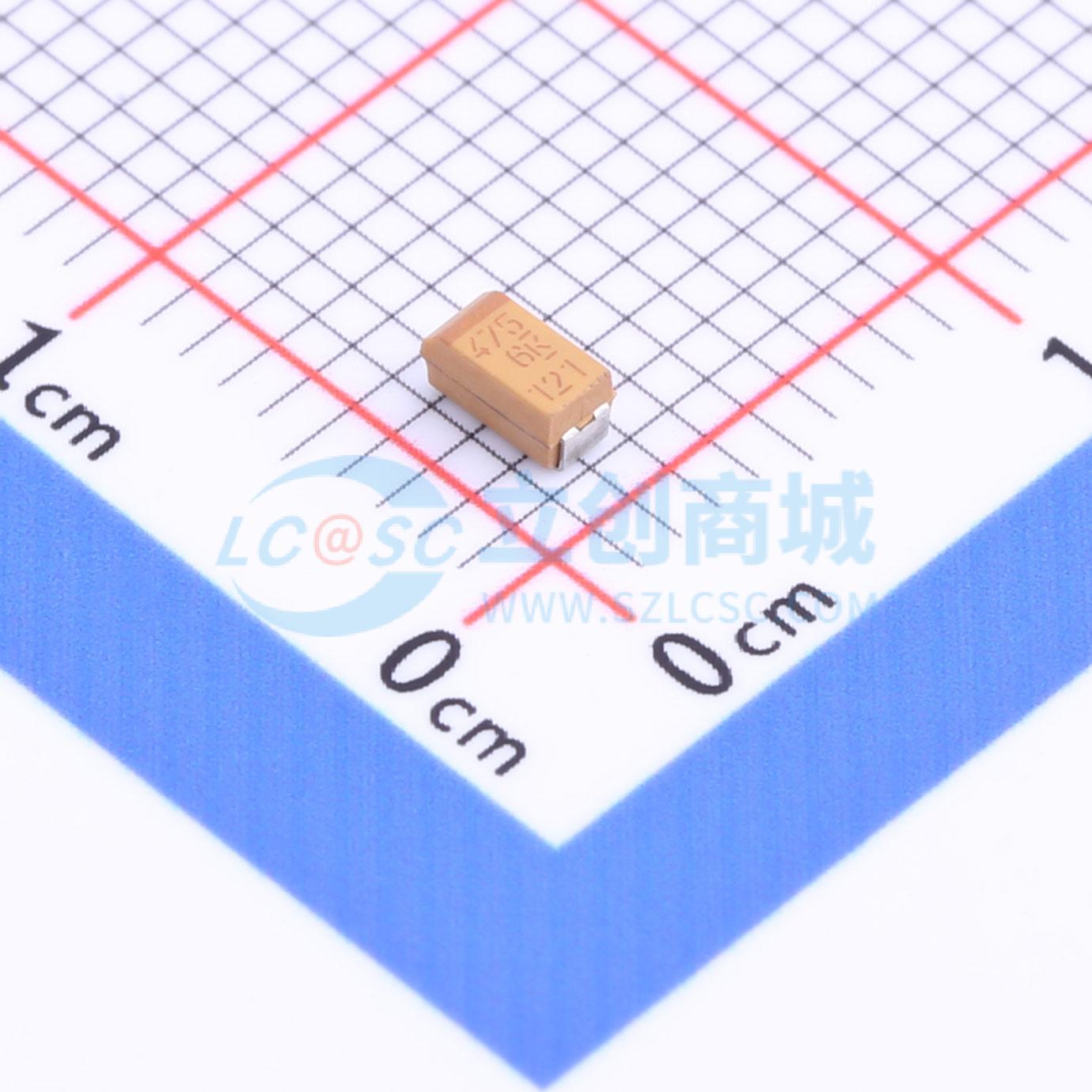 点击查看大图 T491A475K006AT实物图