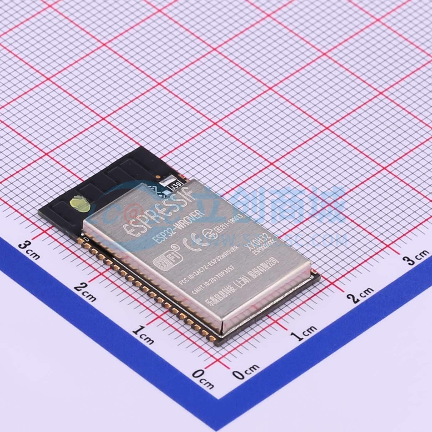 ESP32-WROVER(IPEX 4MB)实物图