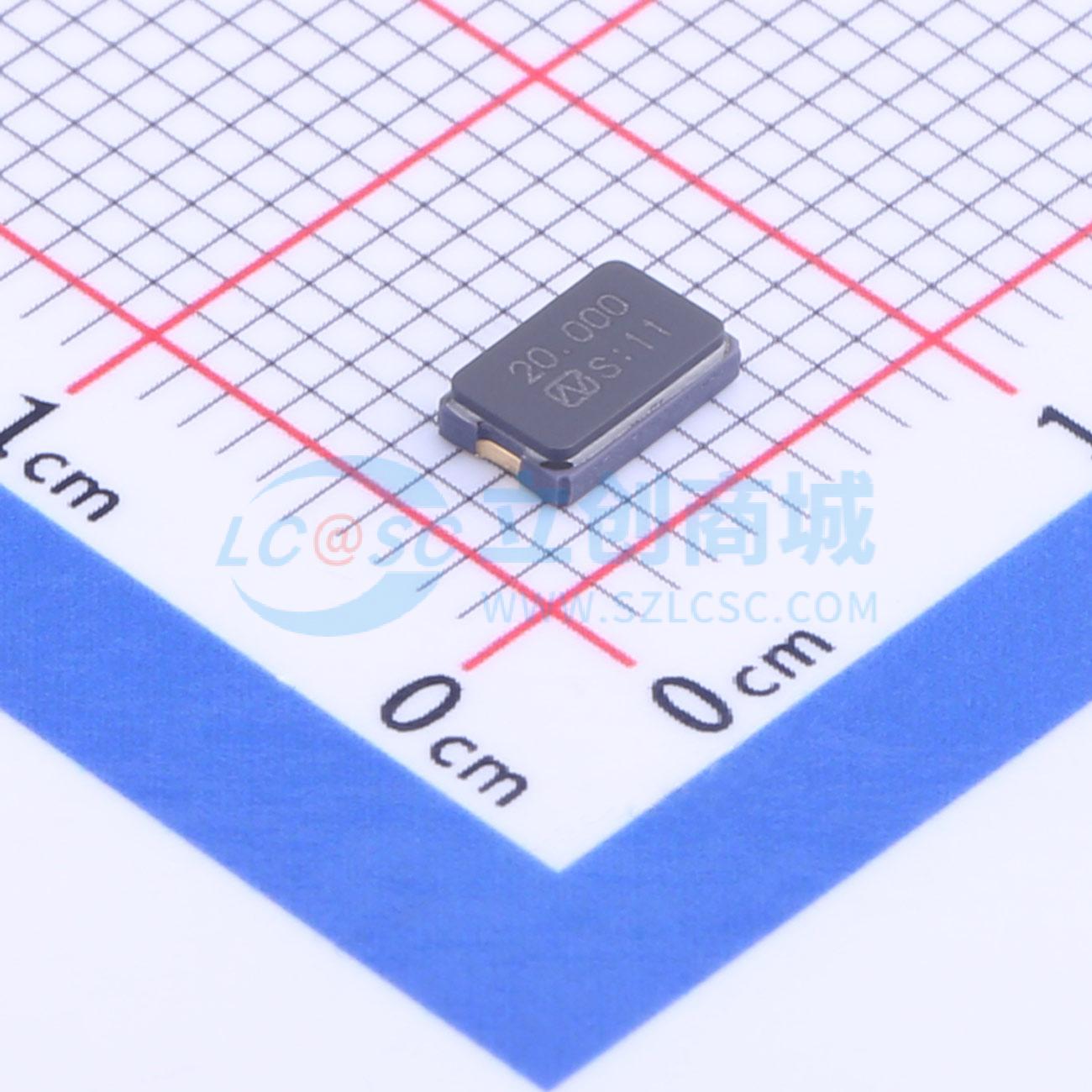 点击查看大图 NX5032GA-20MHZ-STD-CSU-2实物图