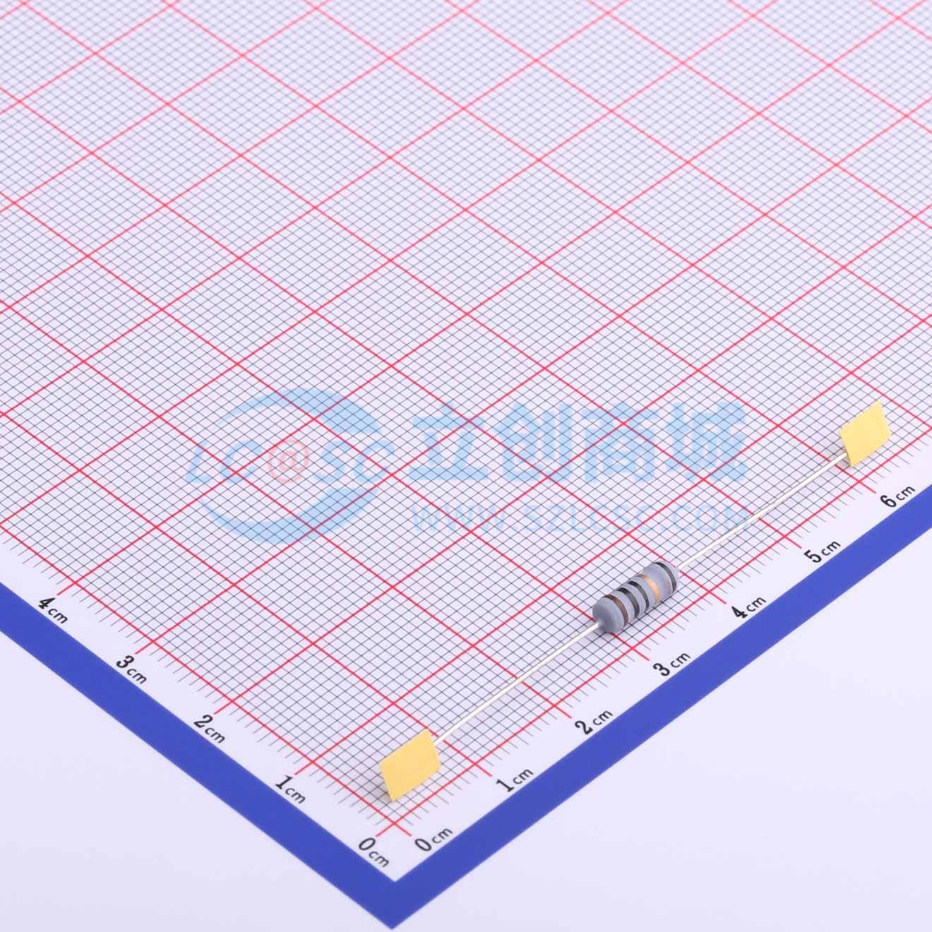 点击查看大图 FR1WS-10Ω±5%实物图