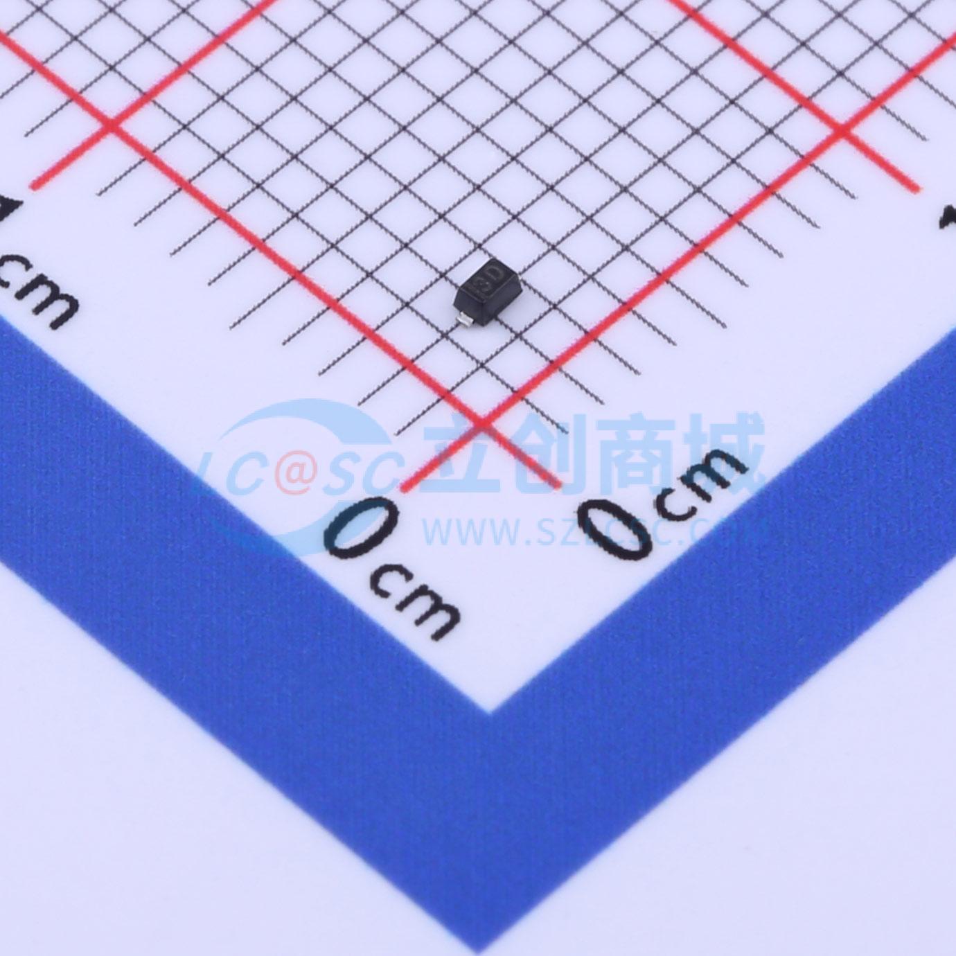 点击查看大图 ESDLC3V3D5-TP实物图