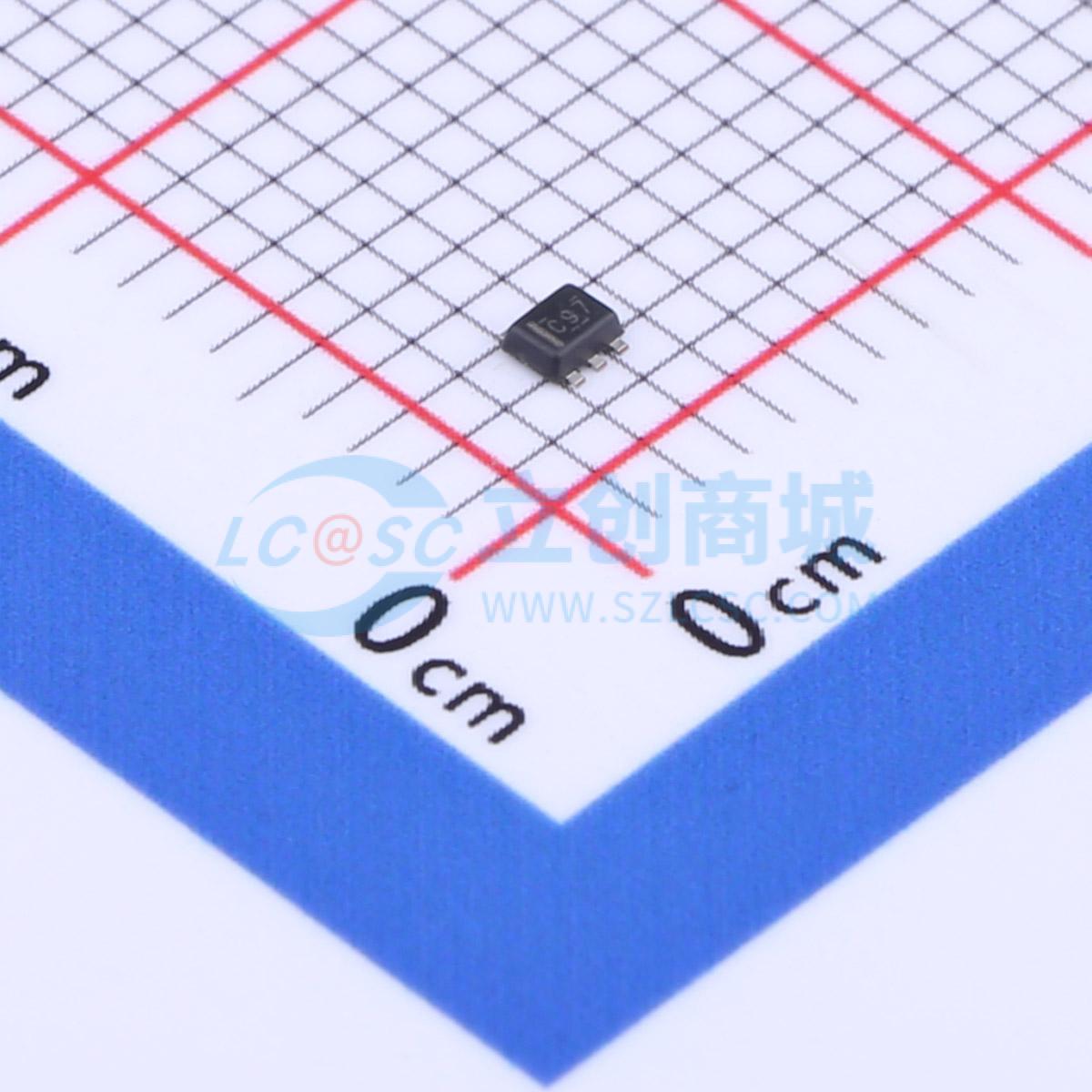 SN74LVC2G34DRLR实物图