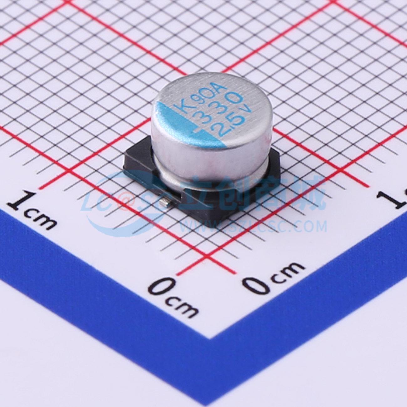 点击查看大图 APXK2R5ARA331MF46G实物图