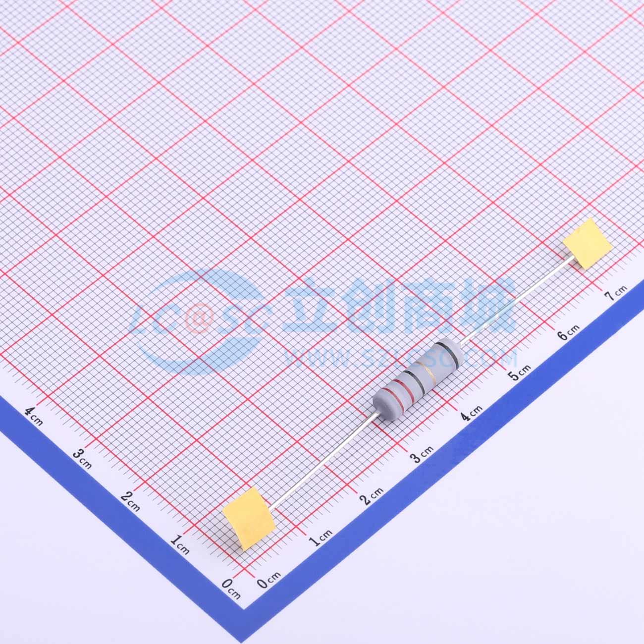 点击查看大图 KNP3WS-22Ω±5%T实物图