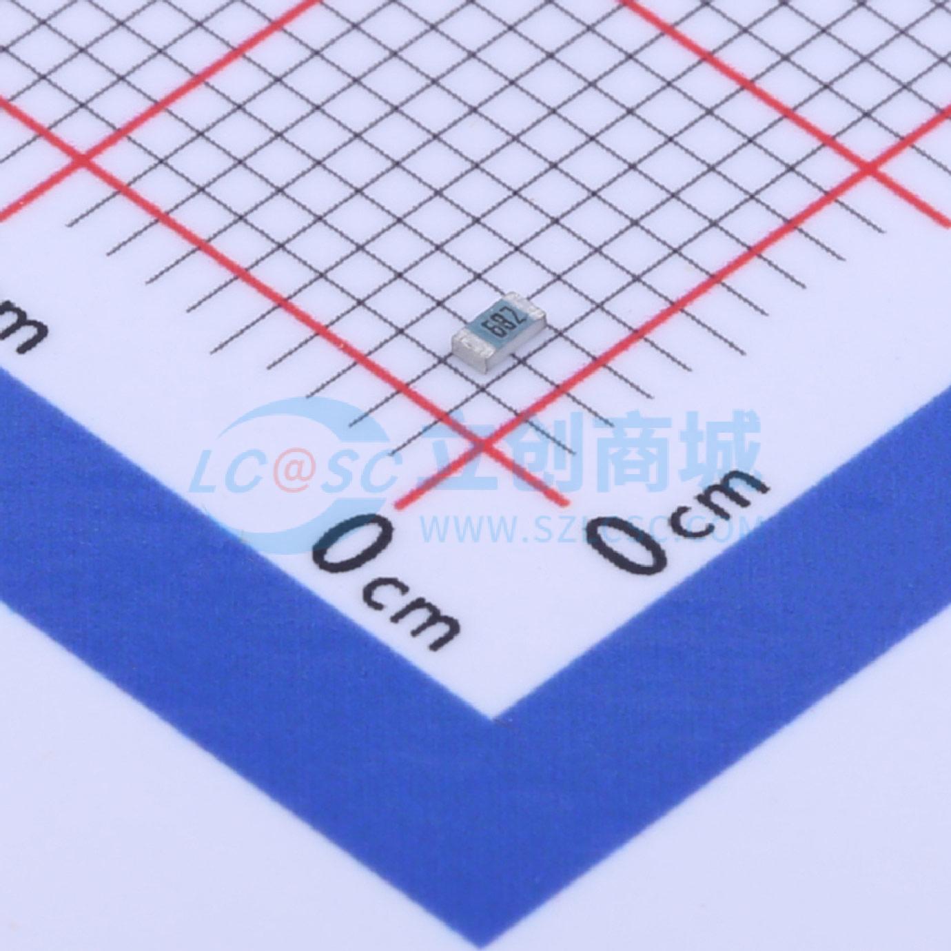 点击查看大图 RK73H1JTTD6801D实物图