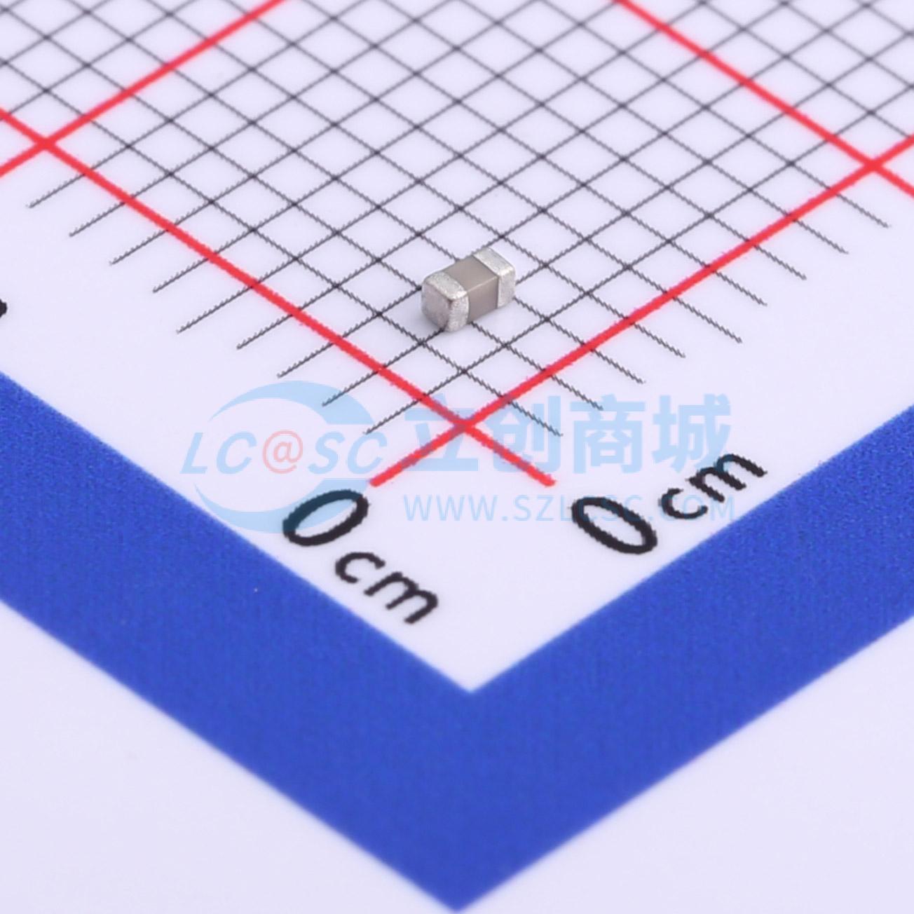 点击查看大图 TCC0603COG100J101CT实物图