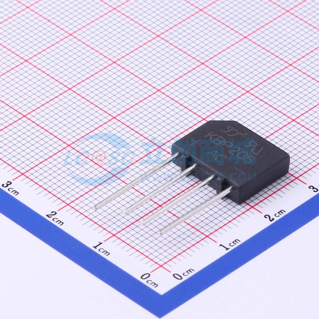 点击查看大图 KBP206实物图