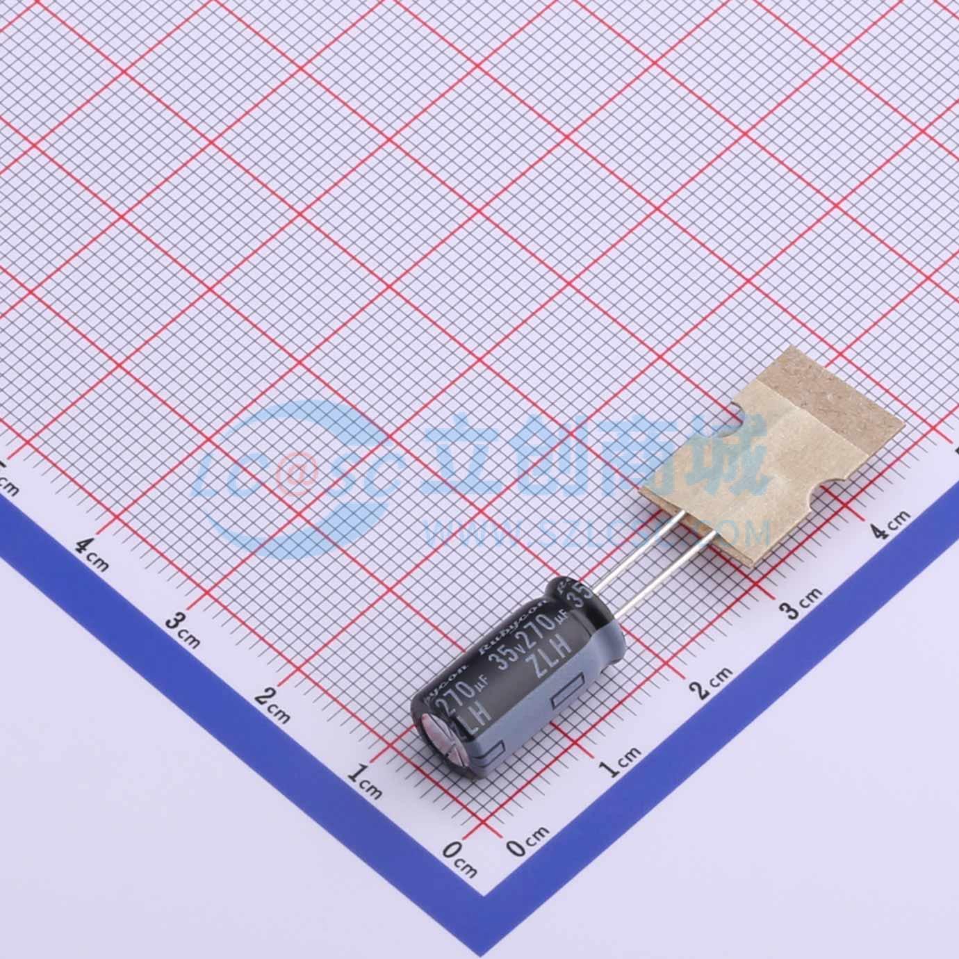 点击查看大图 35ZLH270MEFCT78X16实物图