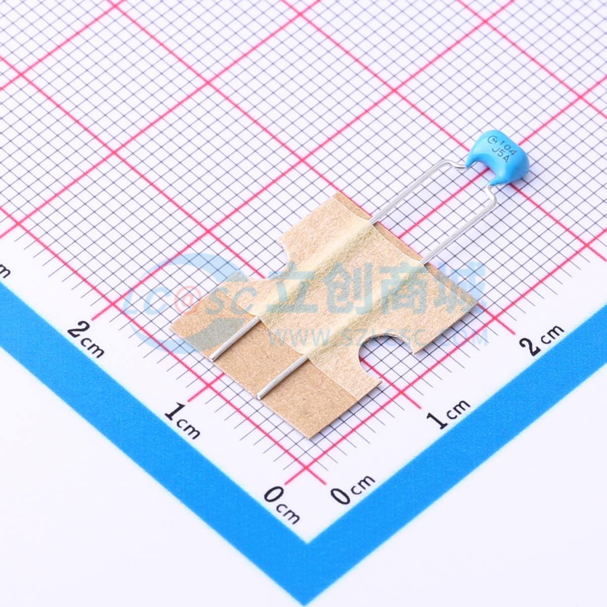 点击查看大图 RDE5C1H104J2M1H03A实物图